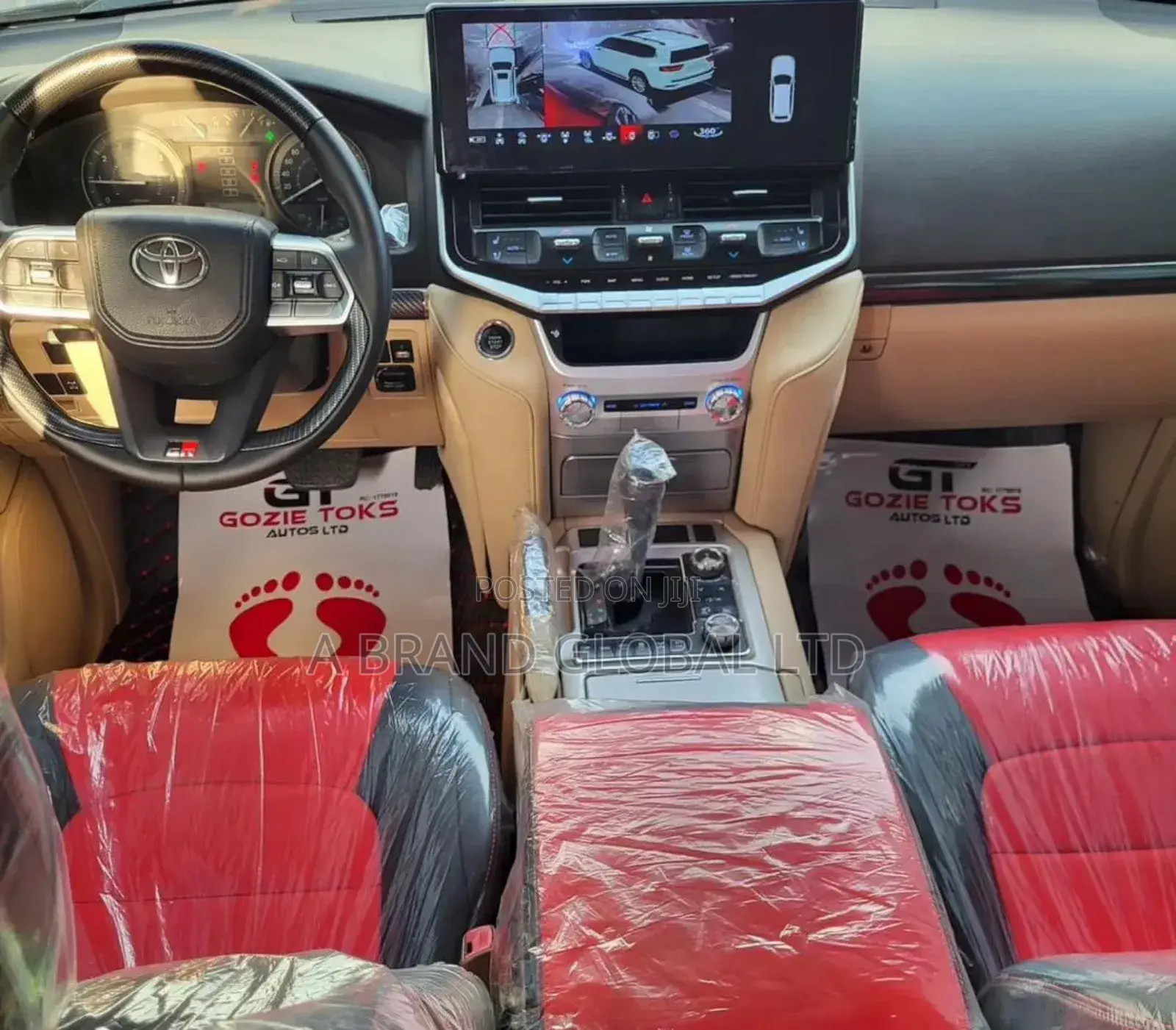 2016-2024 Toyota Landcruiser Android Navigation System