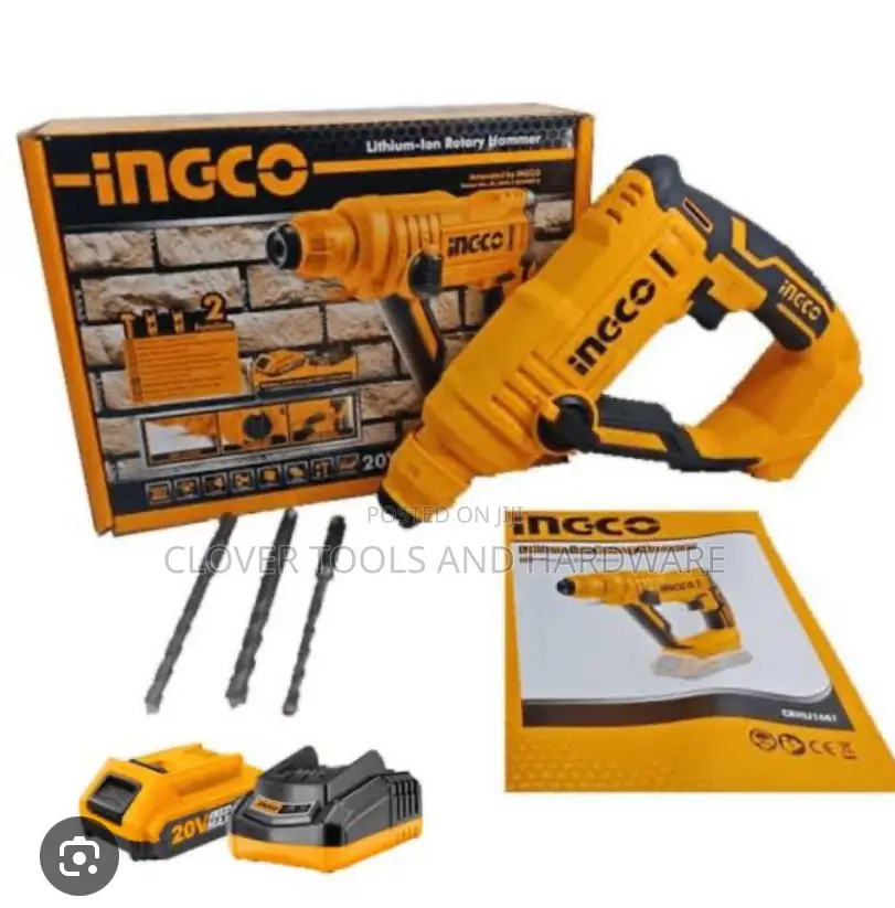 Rotary Hammer 20V Li-Ion Ingco Crhli1601 Set