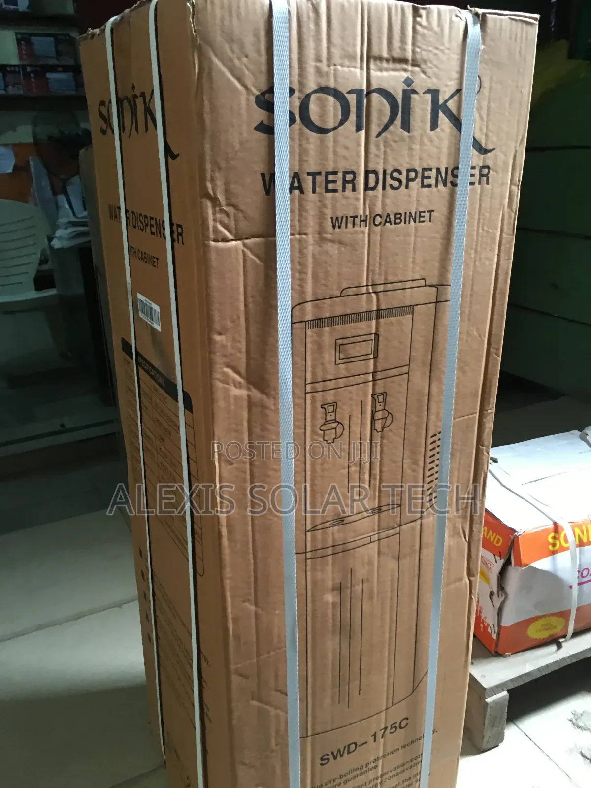 Sonik Water Dispenser With Cabinet