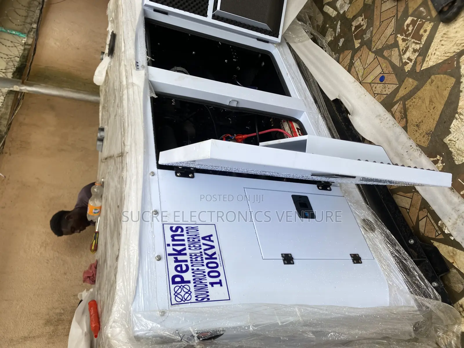 100kva Perkins Silent Diesel Generator With Stamford Coil