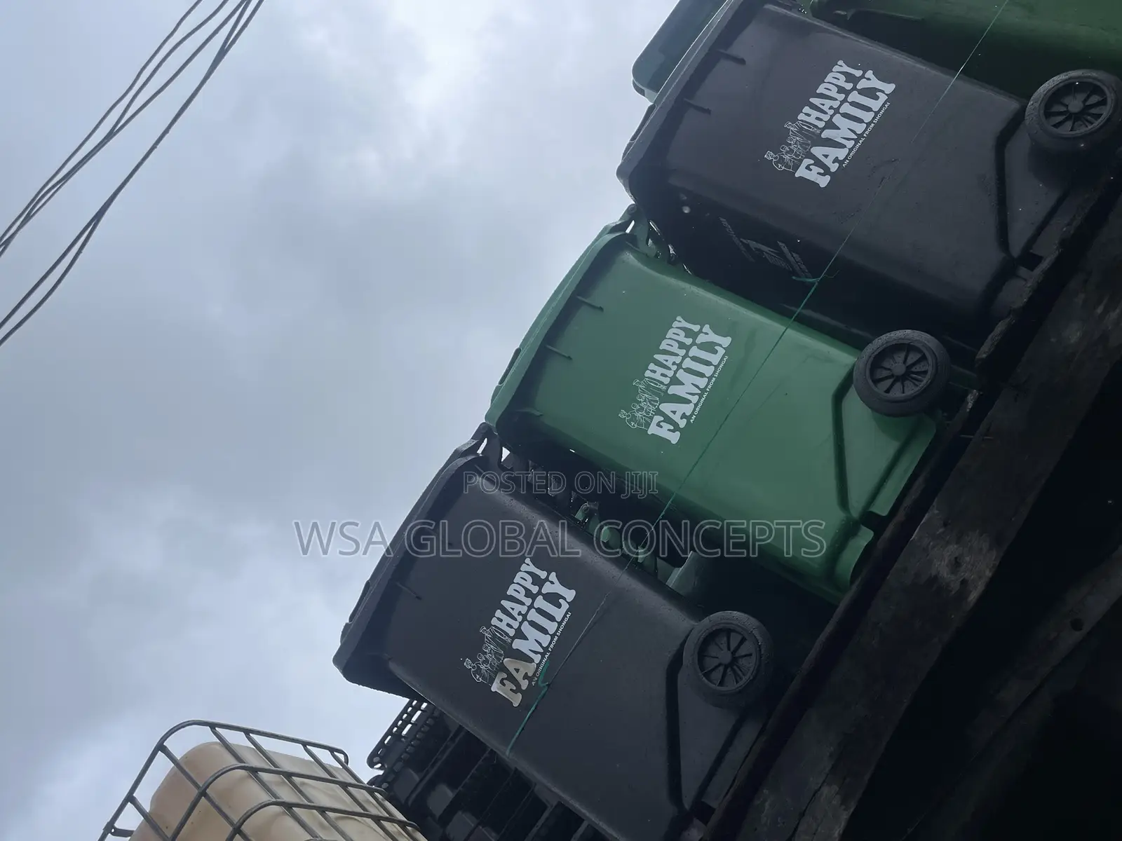 240 Liters Happy Family Wheel Bins