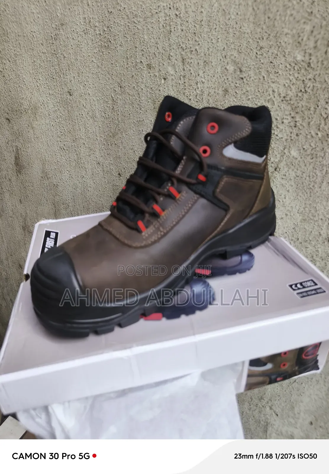 Safety First Boots