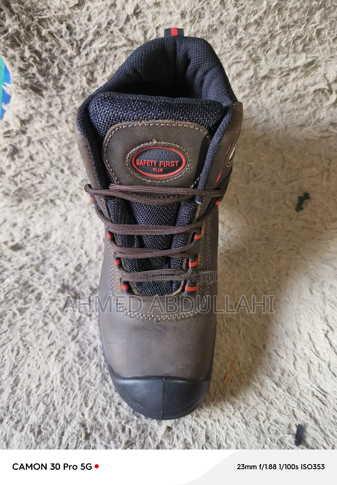 Safety First Boots