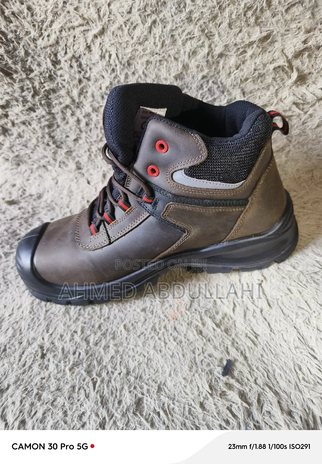 Safety First Boots