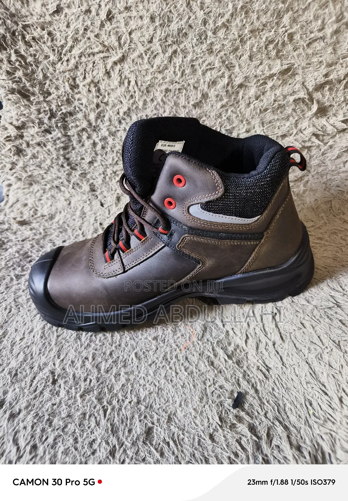 Safety First Boots