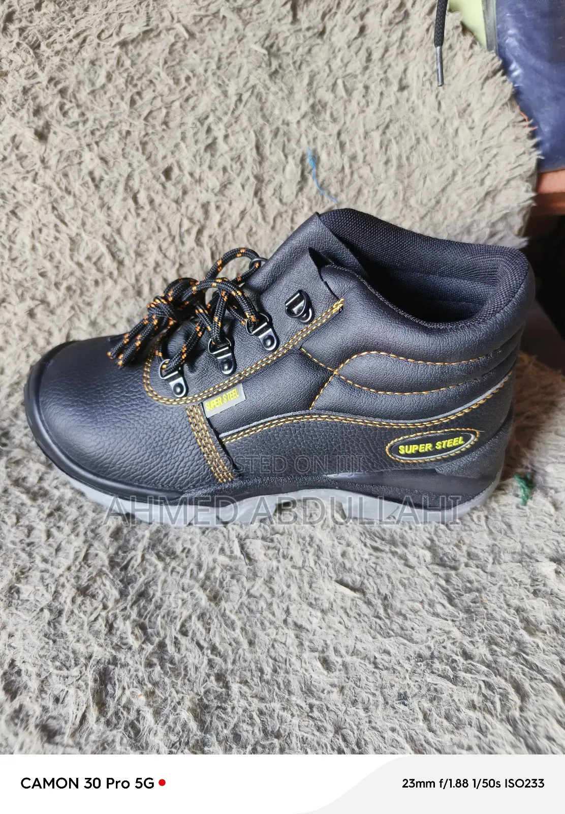 Super Steel Safety Boots