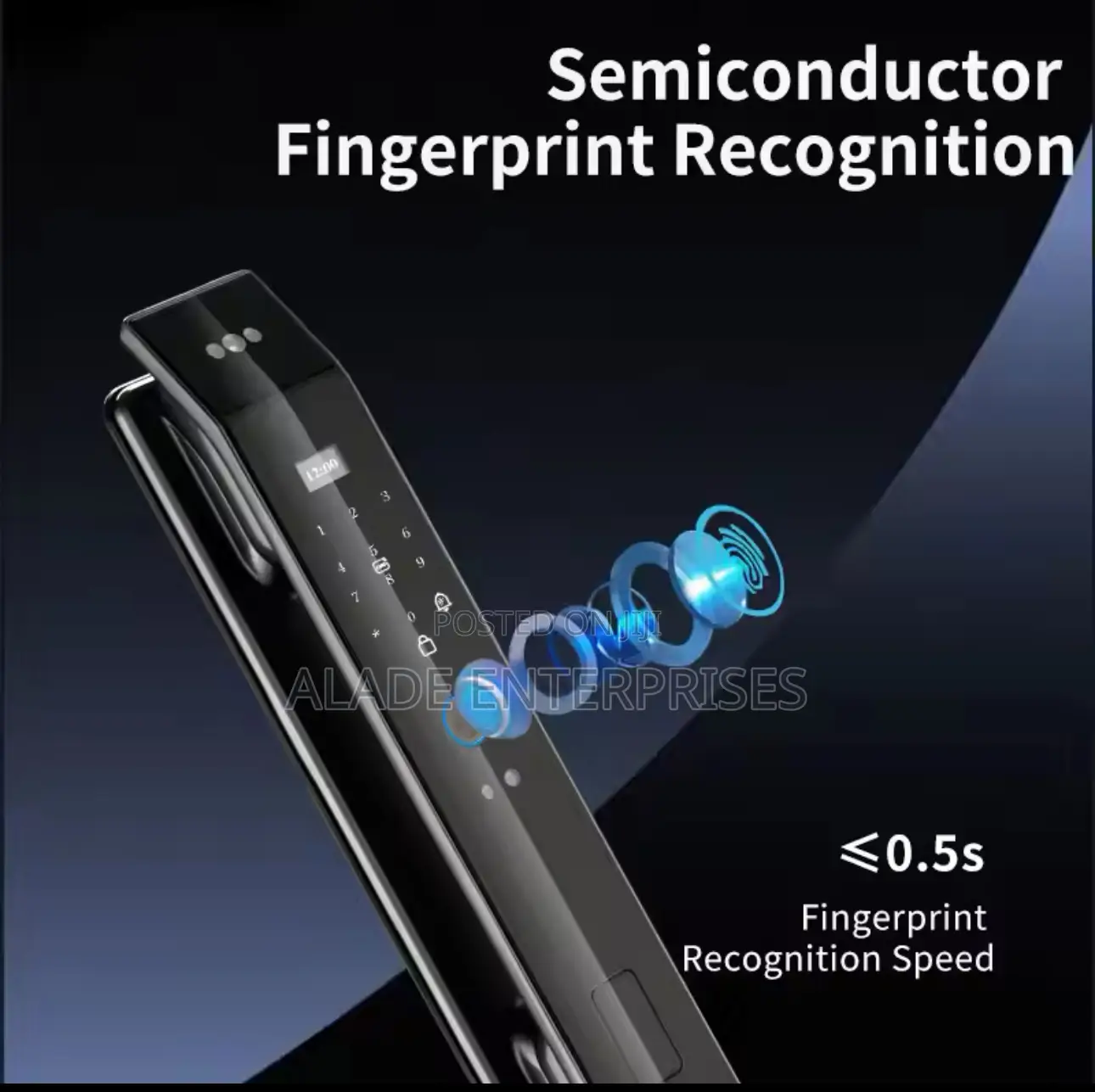 3D Camera Intelligent Fingerprint Password Biometric Key