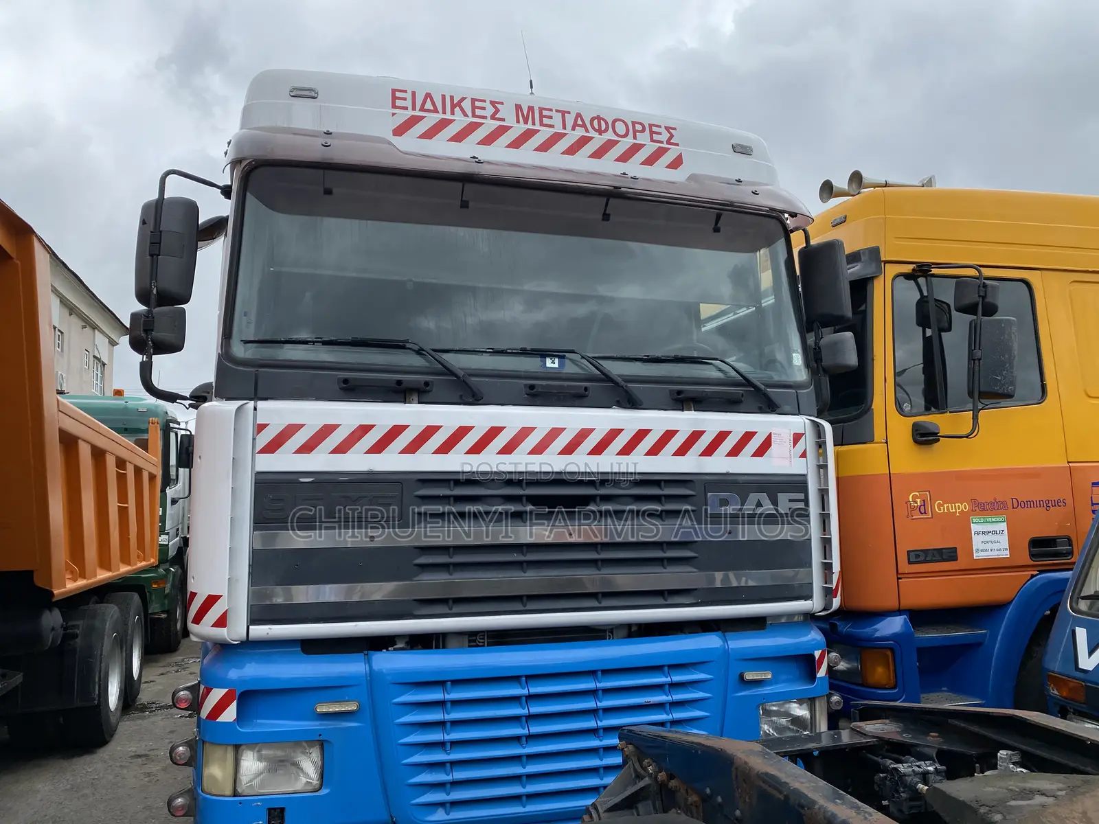Daf Xf-480 Truck Head (10 Tyres)