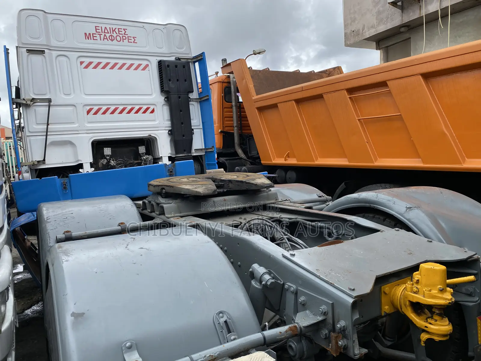Daf Xf-480 Truck Head (10 Tyres)