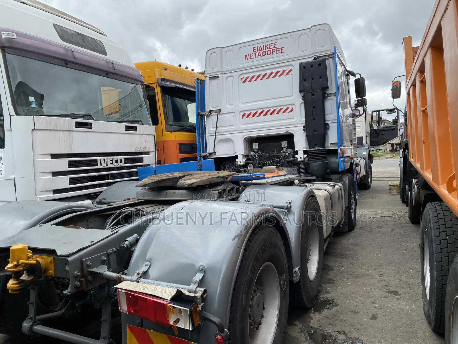 Daf Xf-480 Truck Head (10 Tyres)