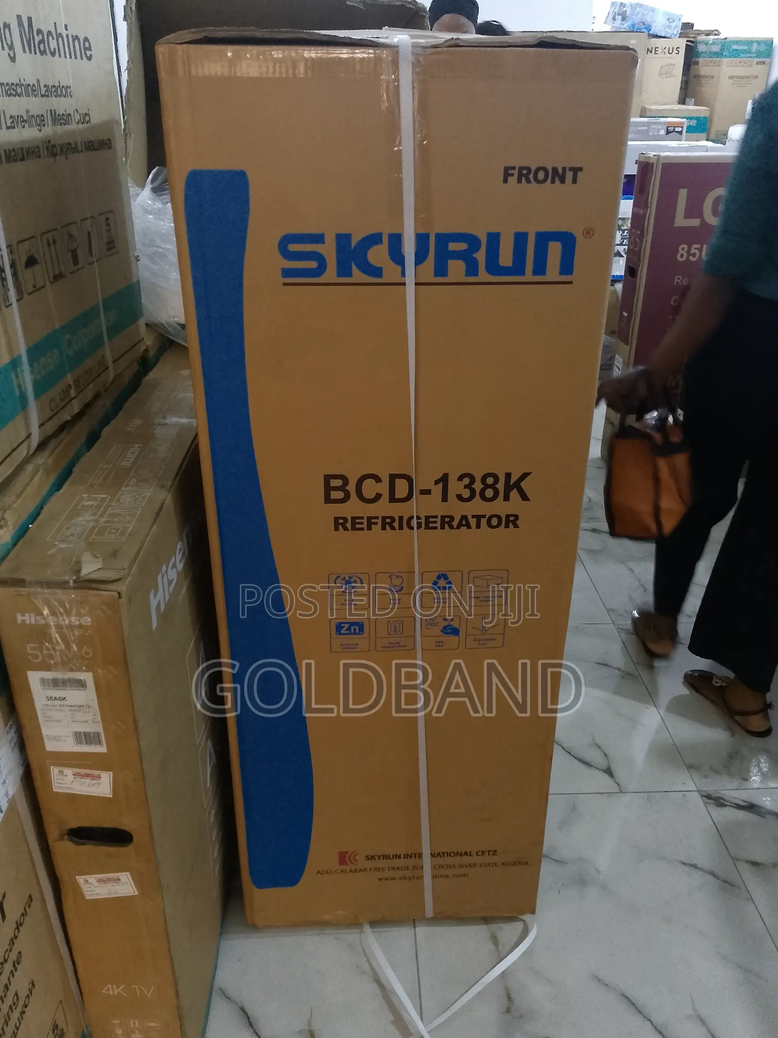 Ultimate Fast Cooling Skyrun BCD- (138L) Refrigerator