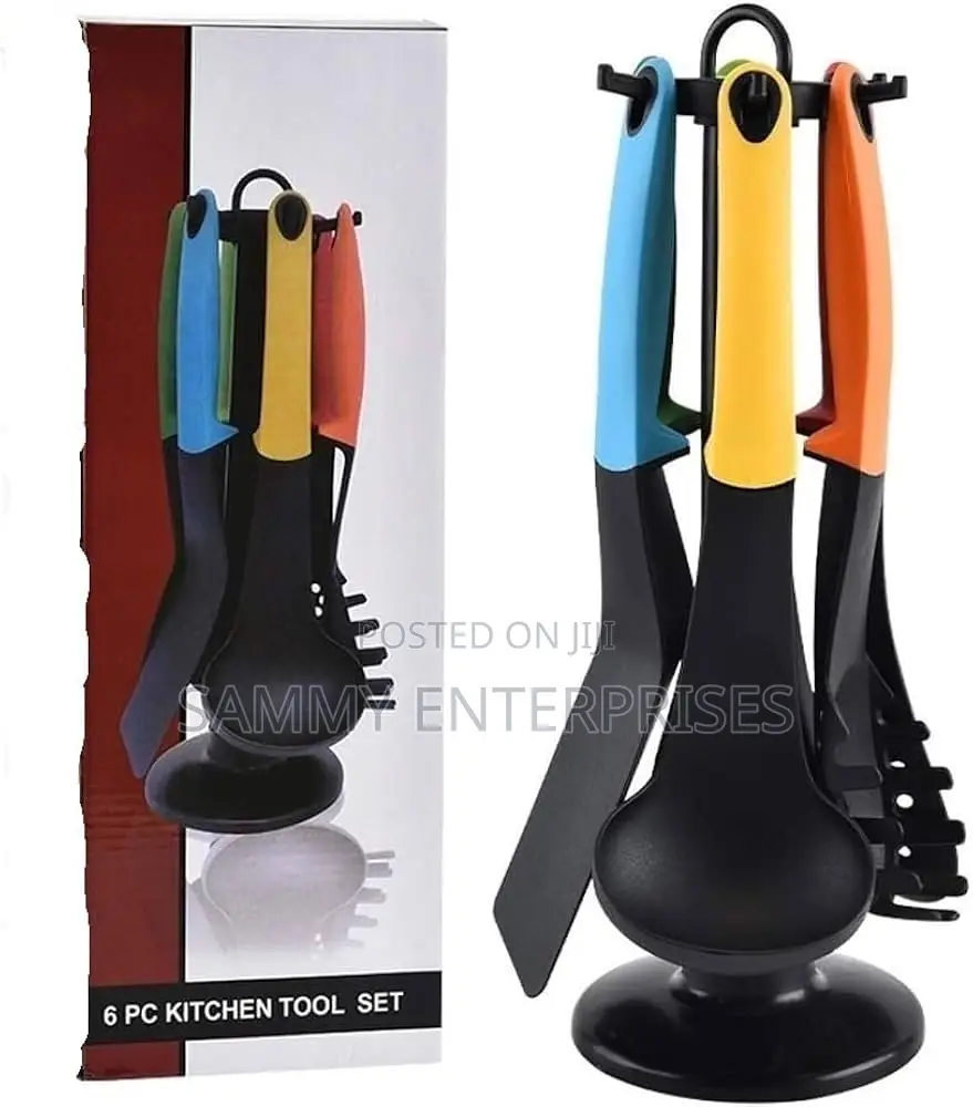 7 PCS Non Stick Spoons