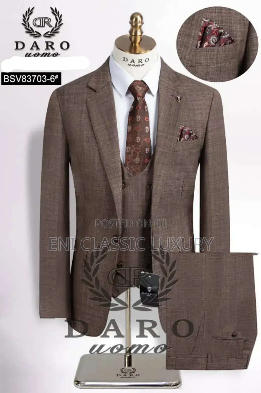 Luxury Men's Turkey Suits Daro Original Made in Turkey