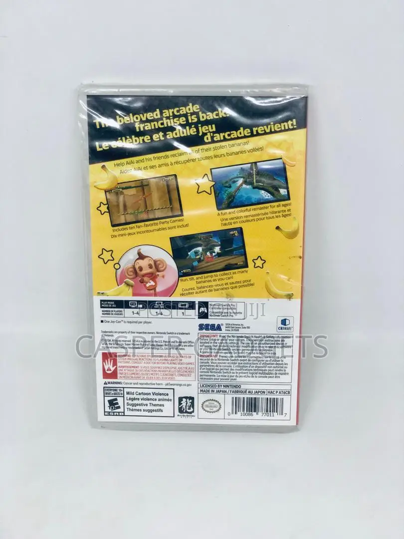 Super Monkey Ball: Banana Blitz Hd for Nintendo Switch