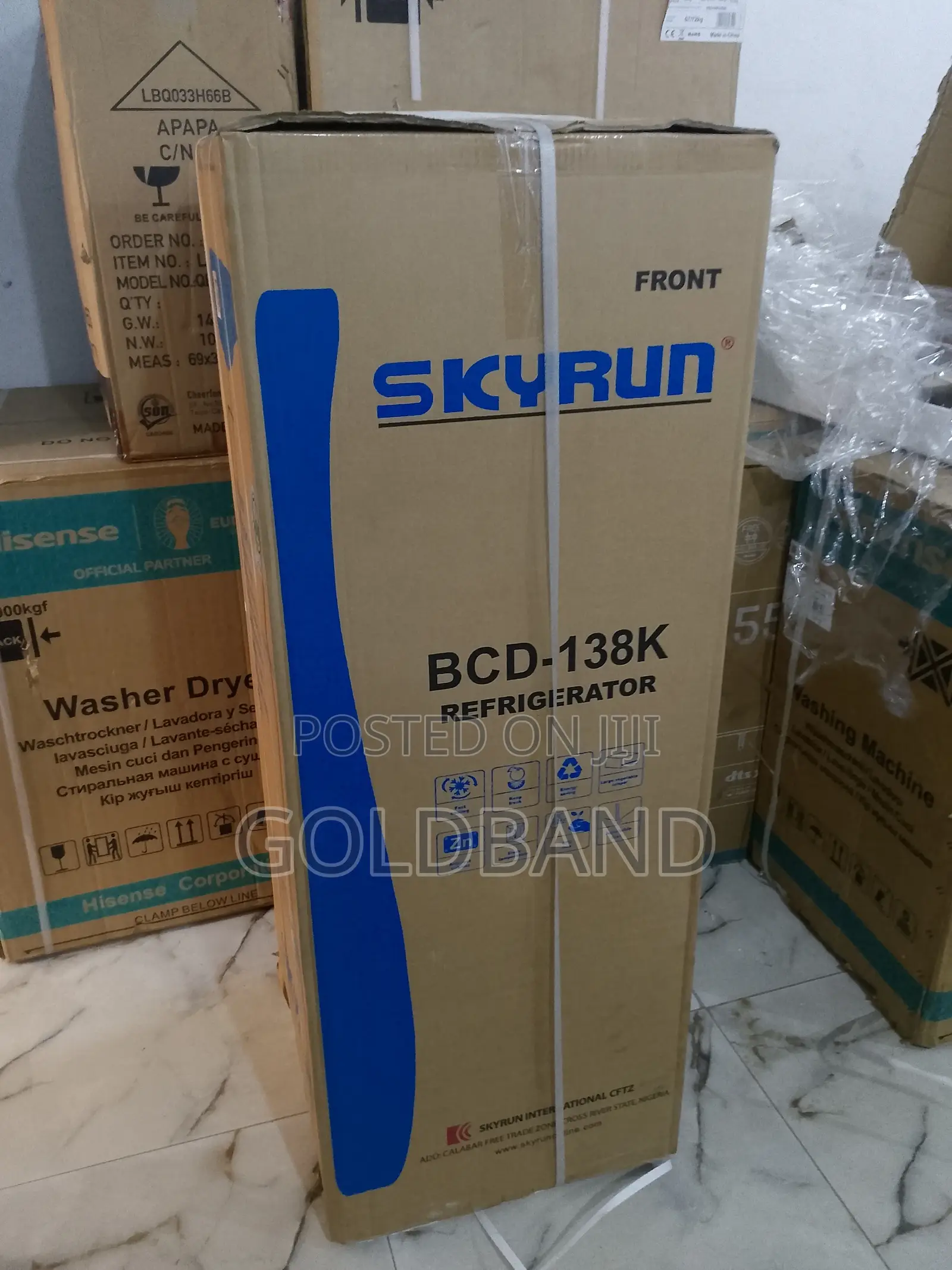 Rapid Cooling Skyrun BCD- (138L) Refrigerator