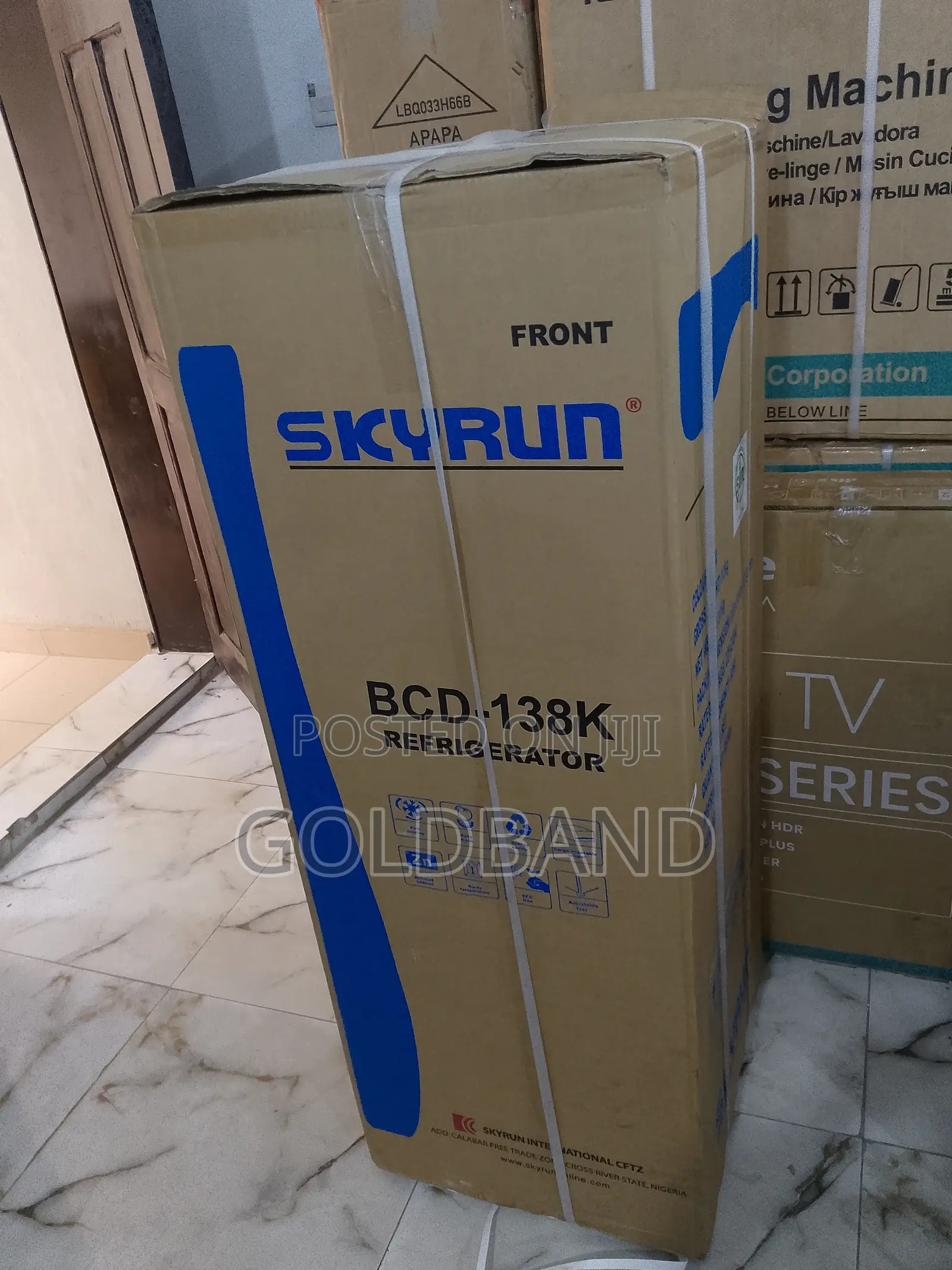 Super Quiet Skyrun BCD- (138L) 2 Door Refrigerator