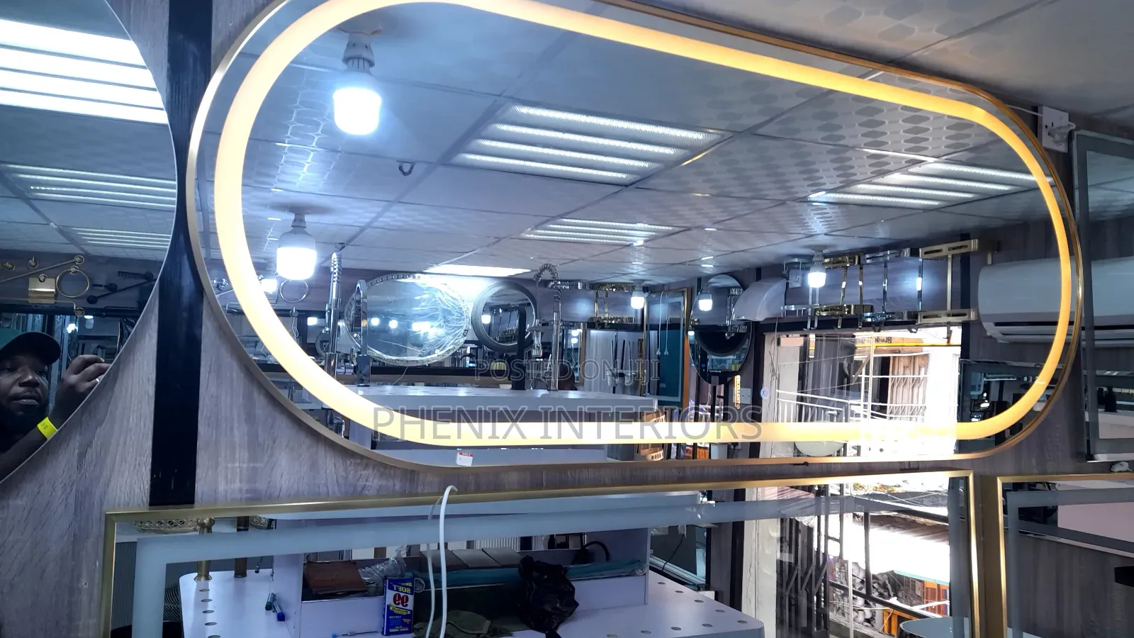 Dressing Led Mirror With Light 70 × 150cm