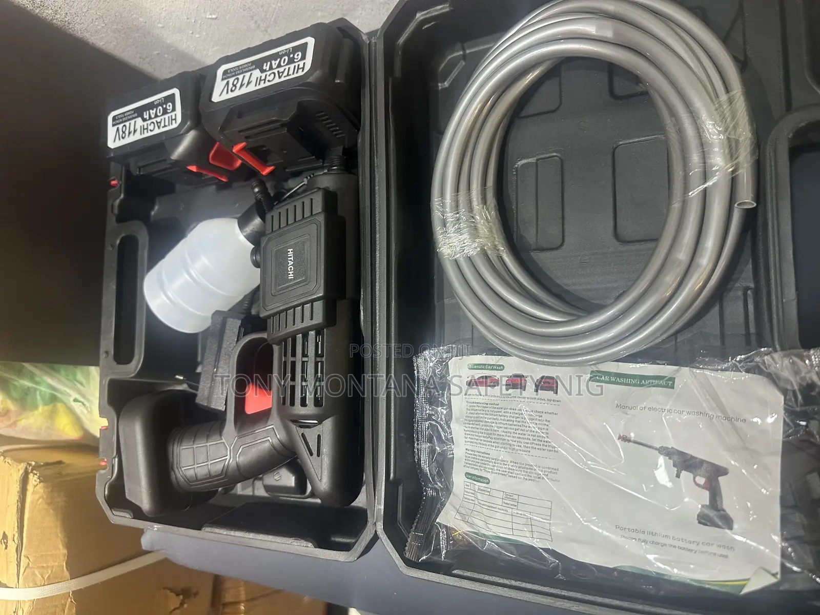 118v Cordless Pressure Washer
