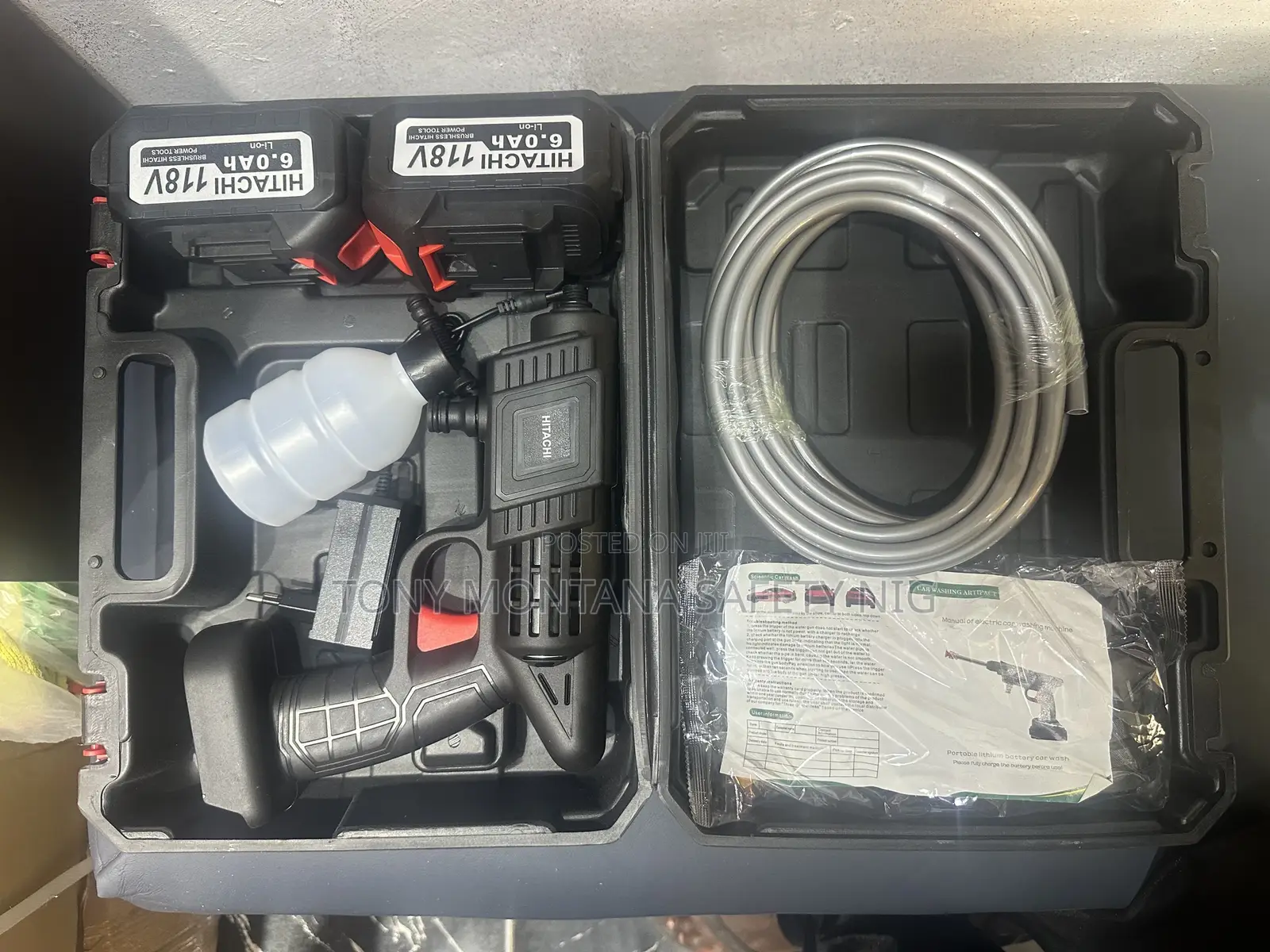 118v Cordless Pressure Washer