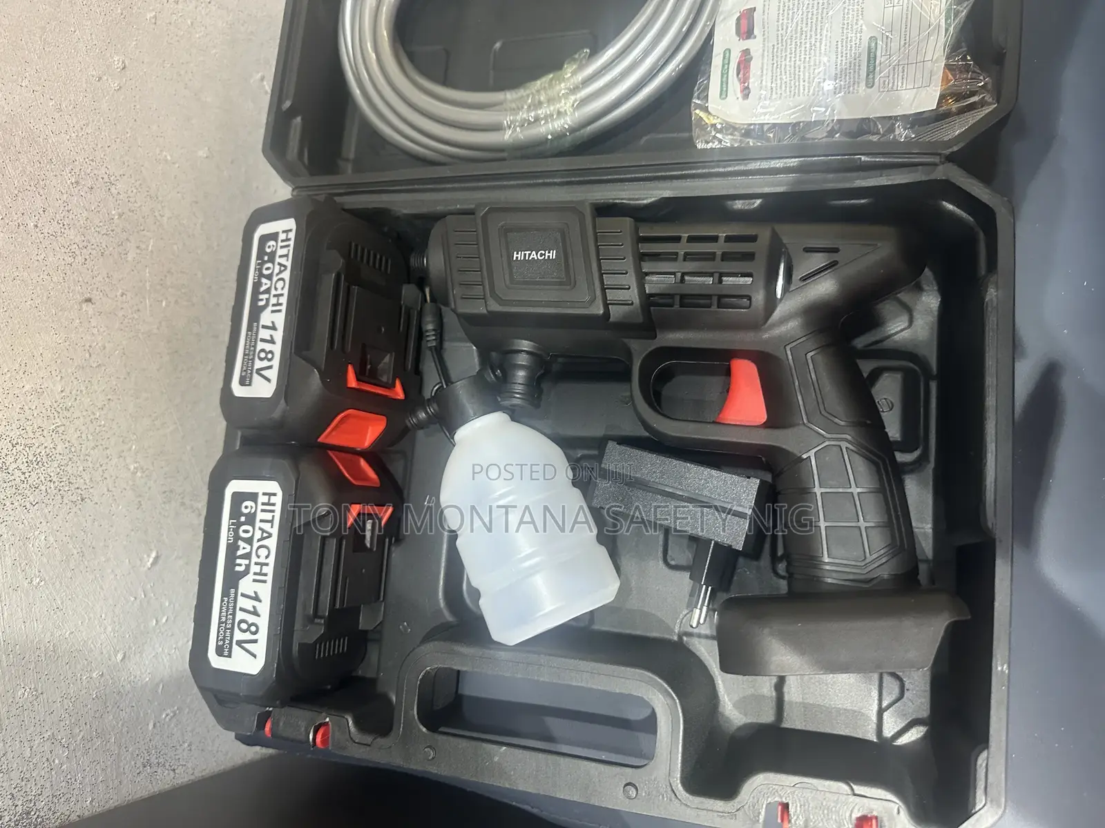 118v Cordless Pressure Washer
