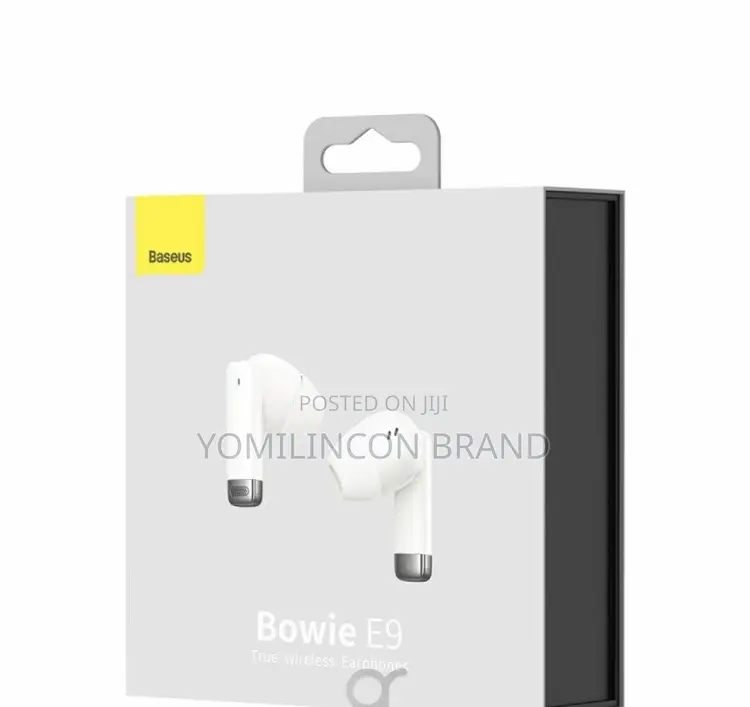 Baseus True Wireless Earphones Bowie E9 White