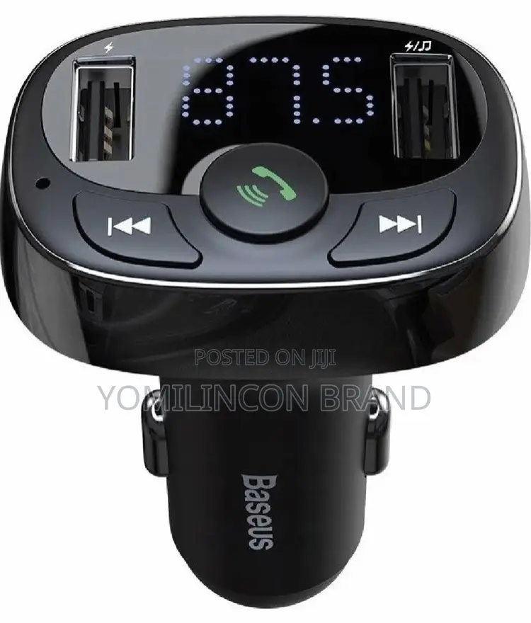Baseus T Typed S-09a Car Charger(Standard Edition)Black