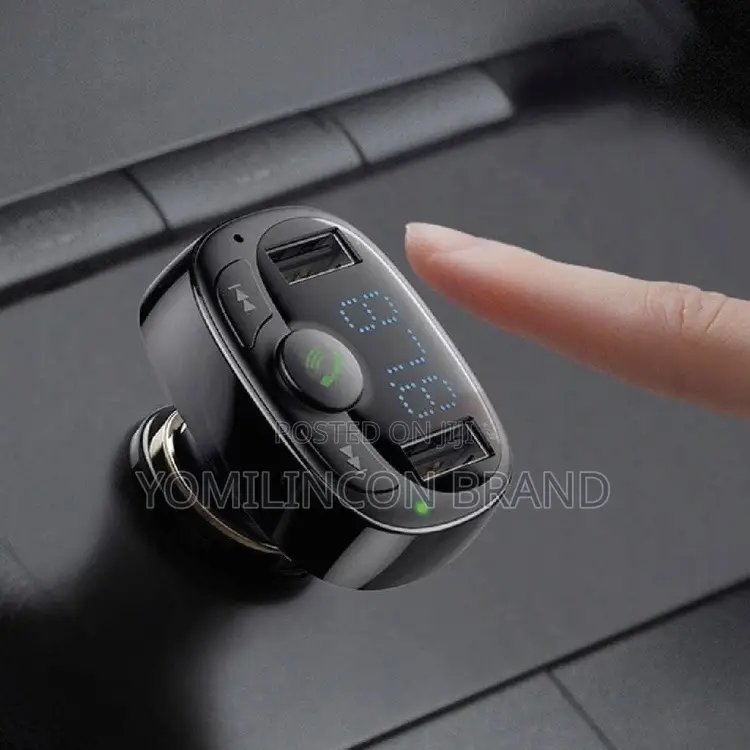 Baseus T Typed S-09a Car Charger(Standard Edition)Black