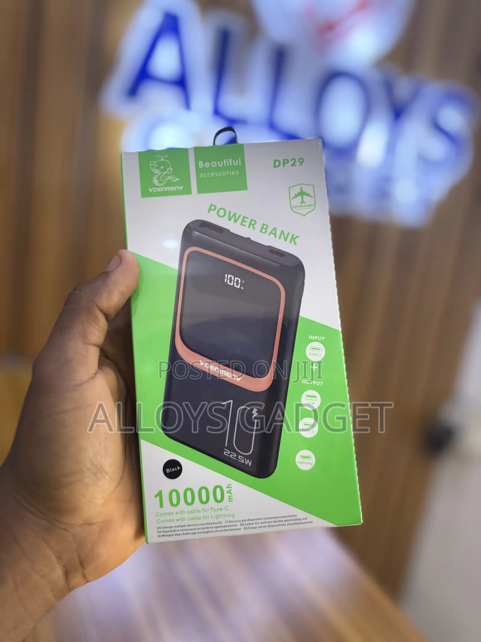 DP29 10000 Mah Powerbank