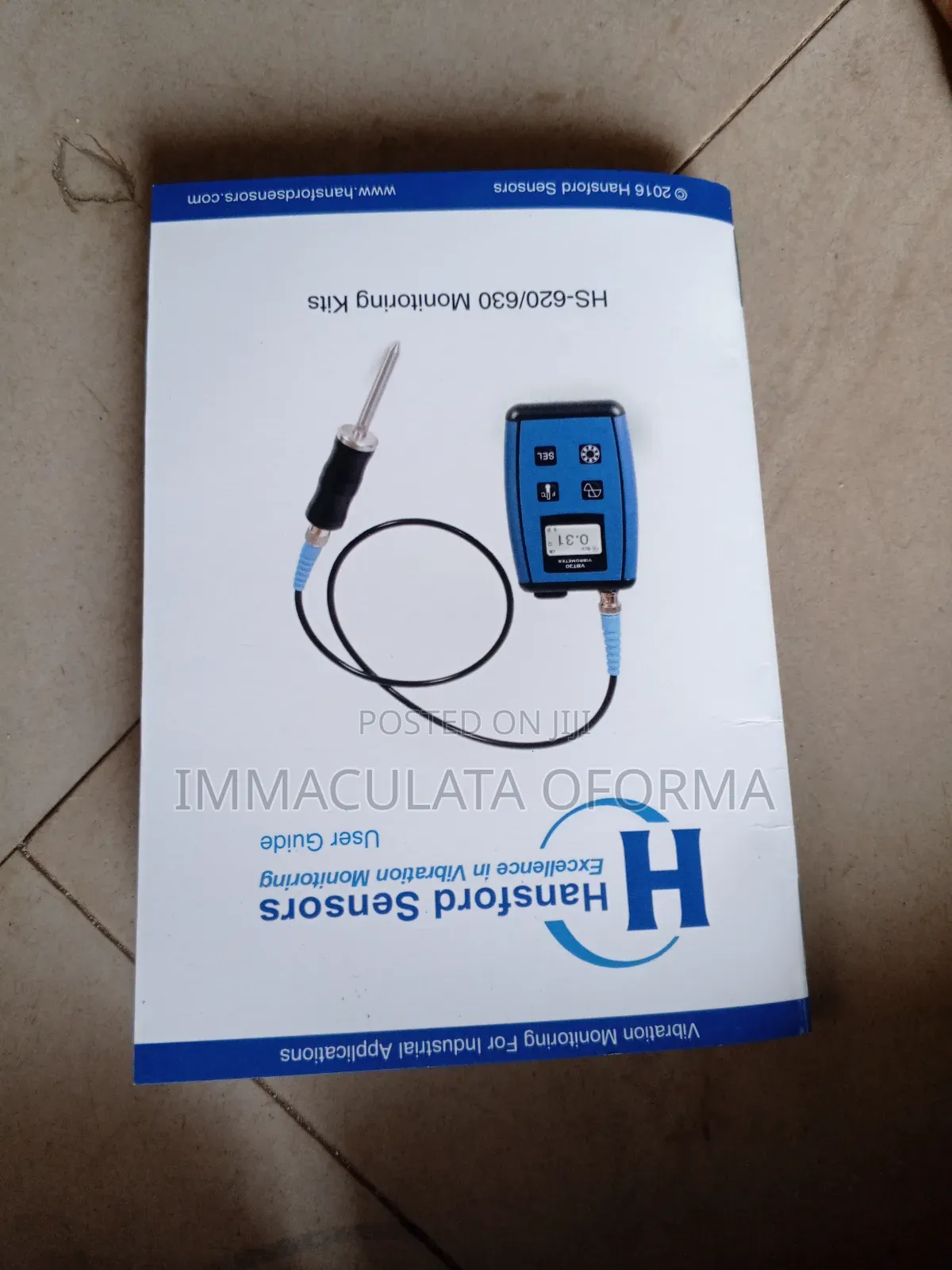 Hansford Sensors Bearing Vibration and Temperature Meter