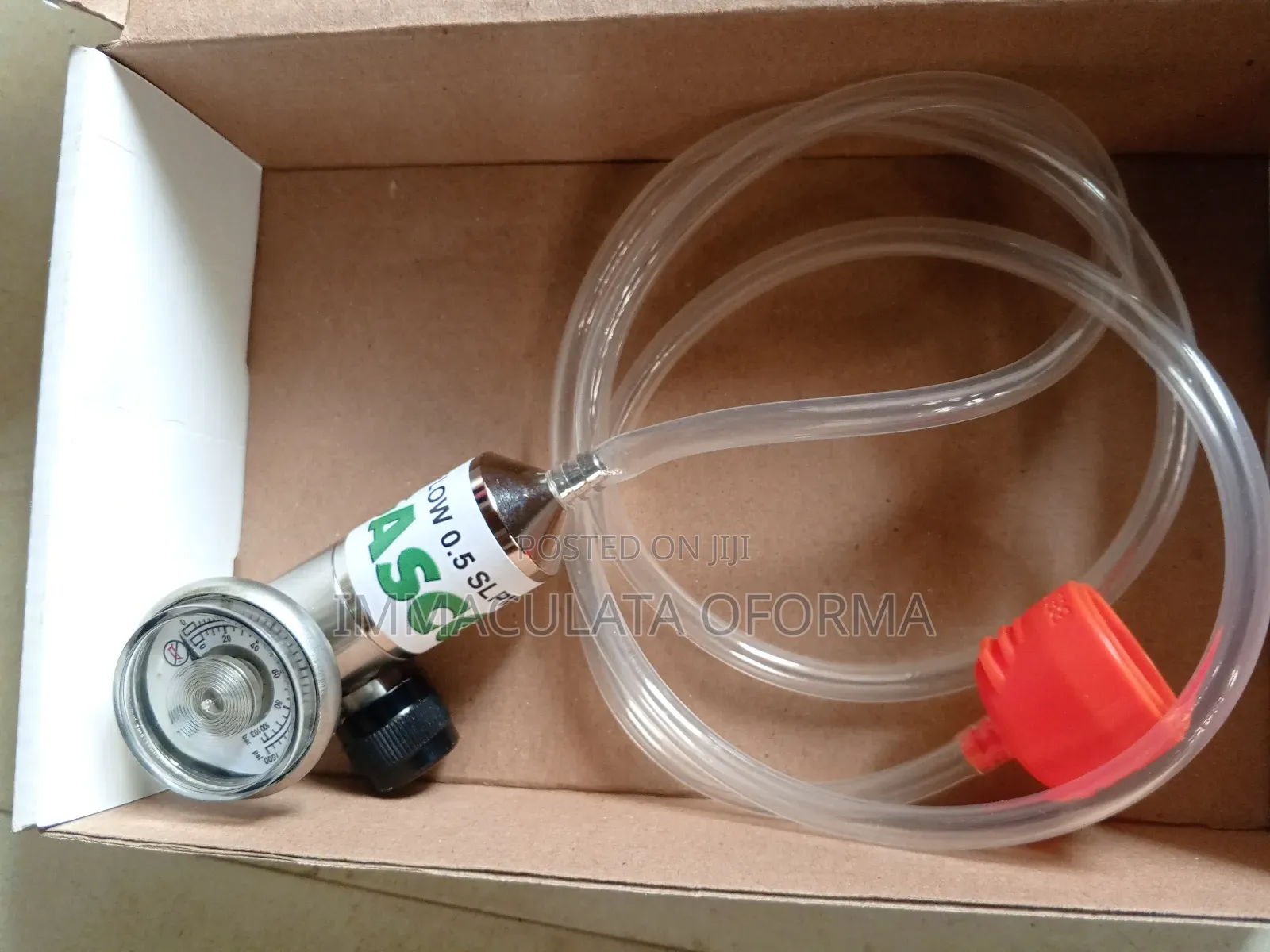 GASCO Flow 0.5 SLPM Gas Regulator Gauge 0-1500 PSI