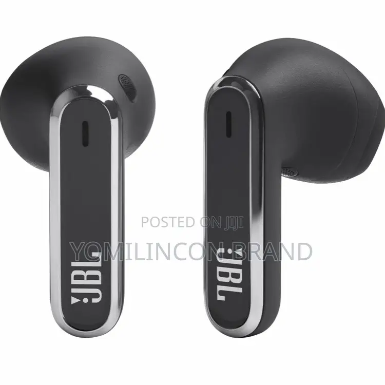 JBL Live Flex True Wireless Noise Cancelling Earbuds Black