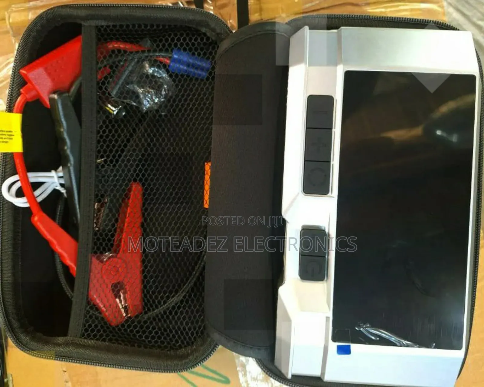 4in1 High Power Car Jump Starter, Tyre Inflator, P-Bank Led Light
