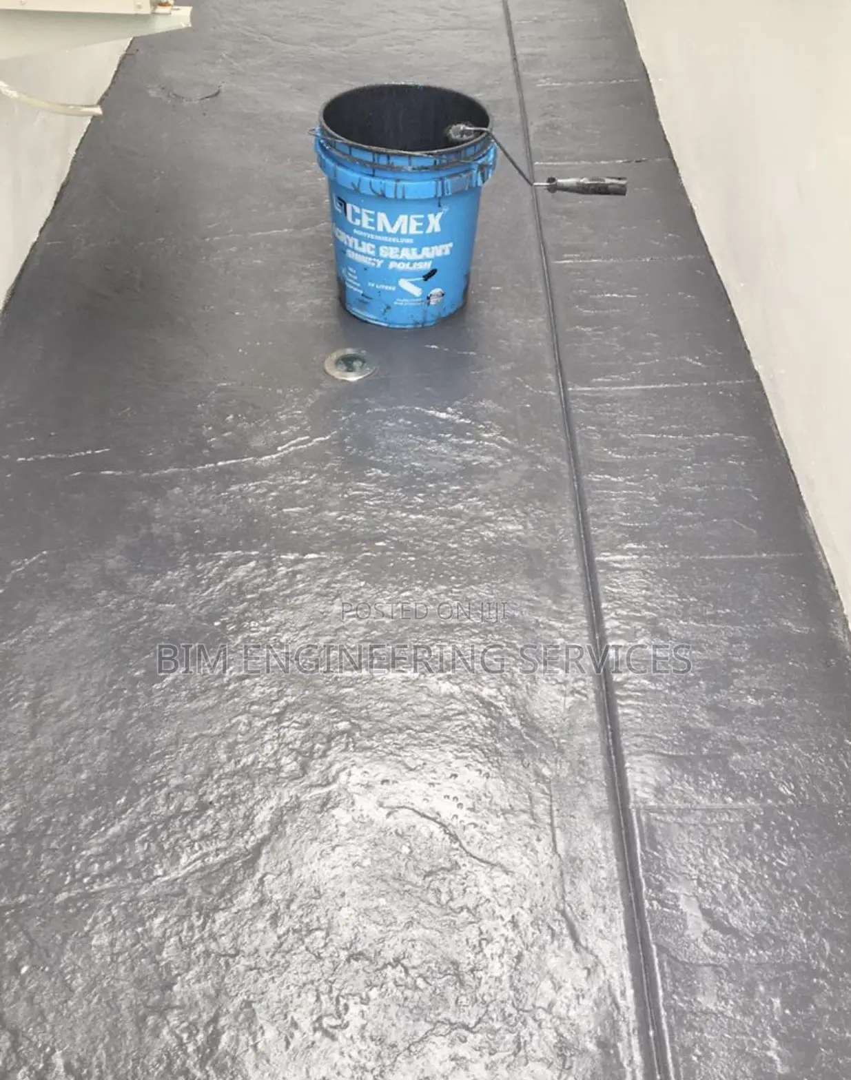 Grey Colour Colour Hardener Acrylic Sealant Toulene