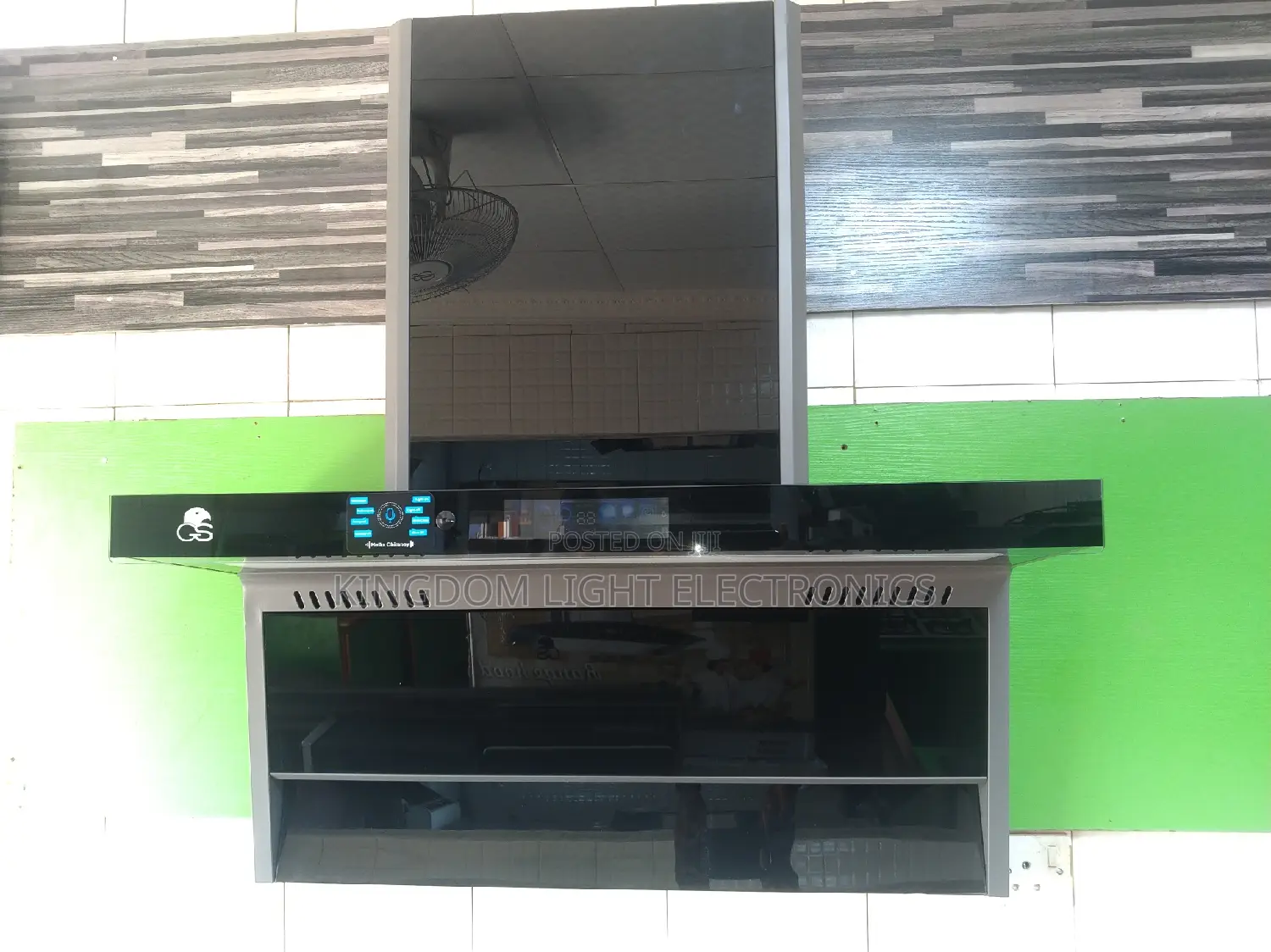 GS VOICE CONTROL Inbuilt Kitchen Heat Extractor 60x90cn