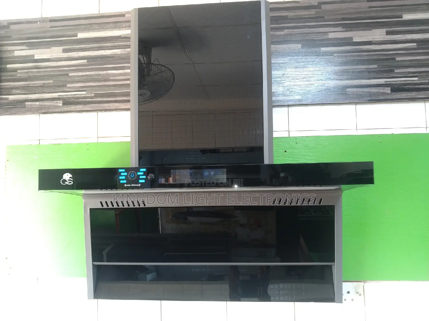 GS VOICE CONTROL Inbuilt Kitchen Heat Extractor 60x90cn