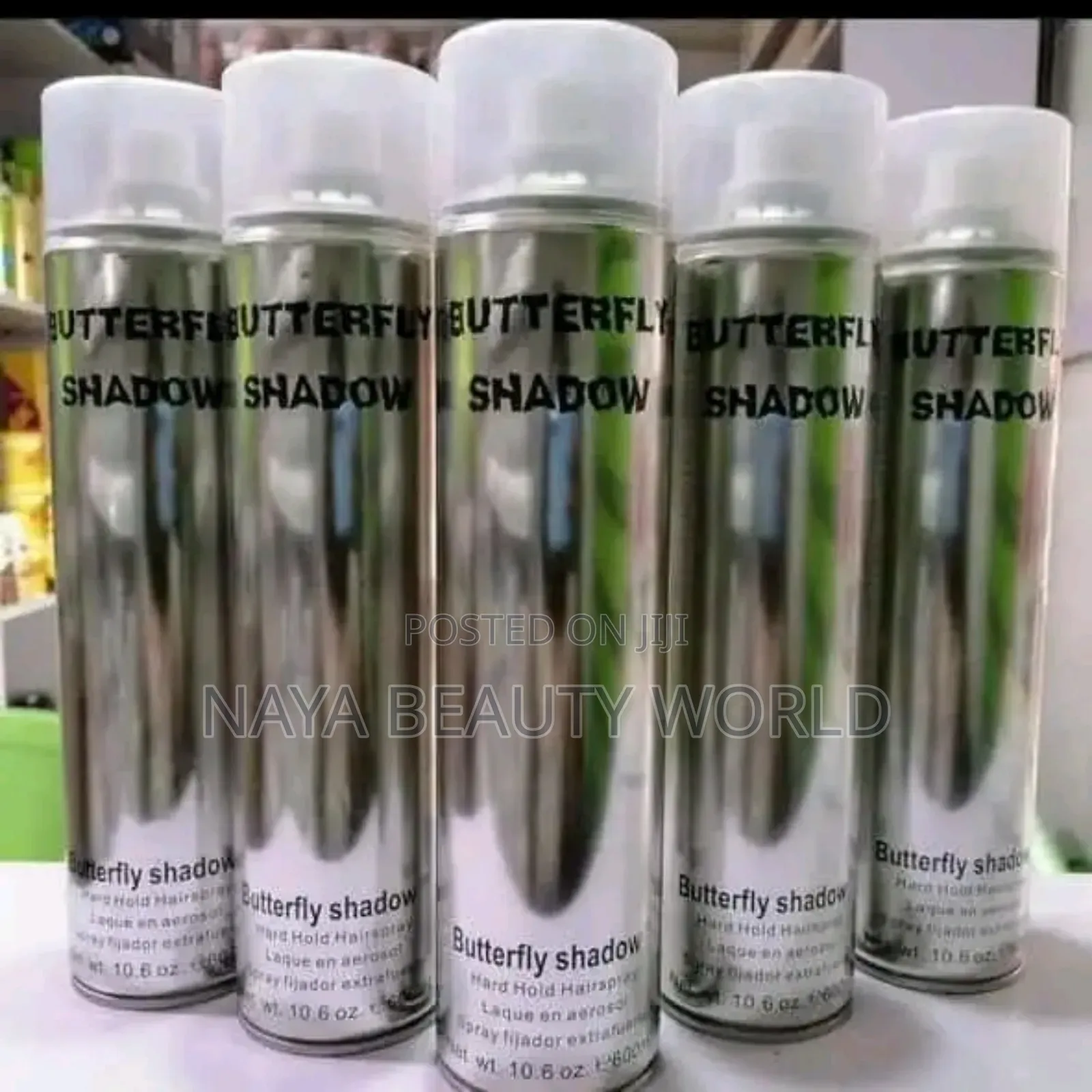 Butterfly Shadow Hard Hair Hold Spray