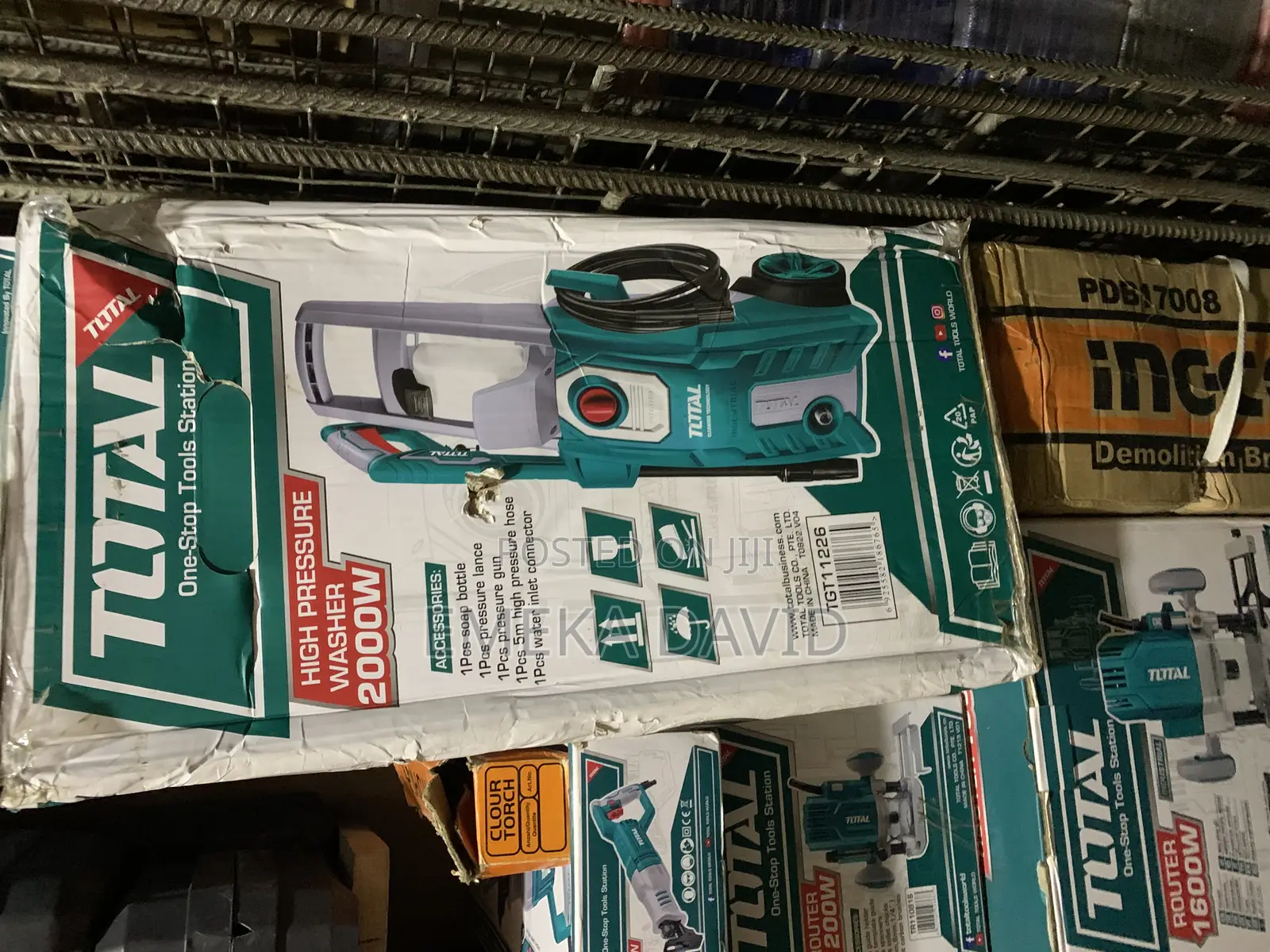 Total High Pressure Washer 2000w