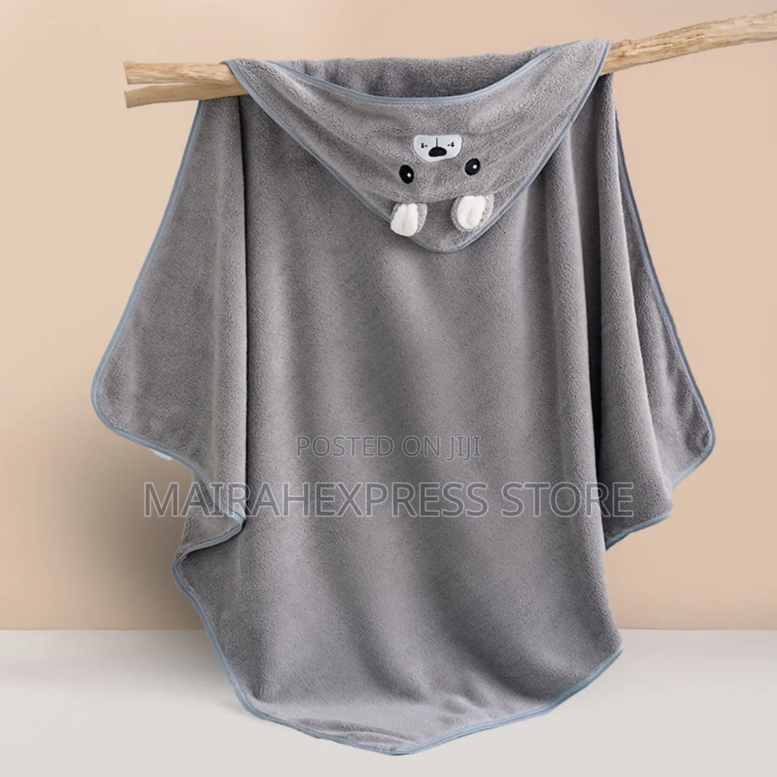 Hooded Baby Towel Newborn Cover-Up Flannel (0 – 3yrs)