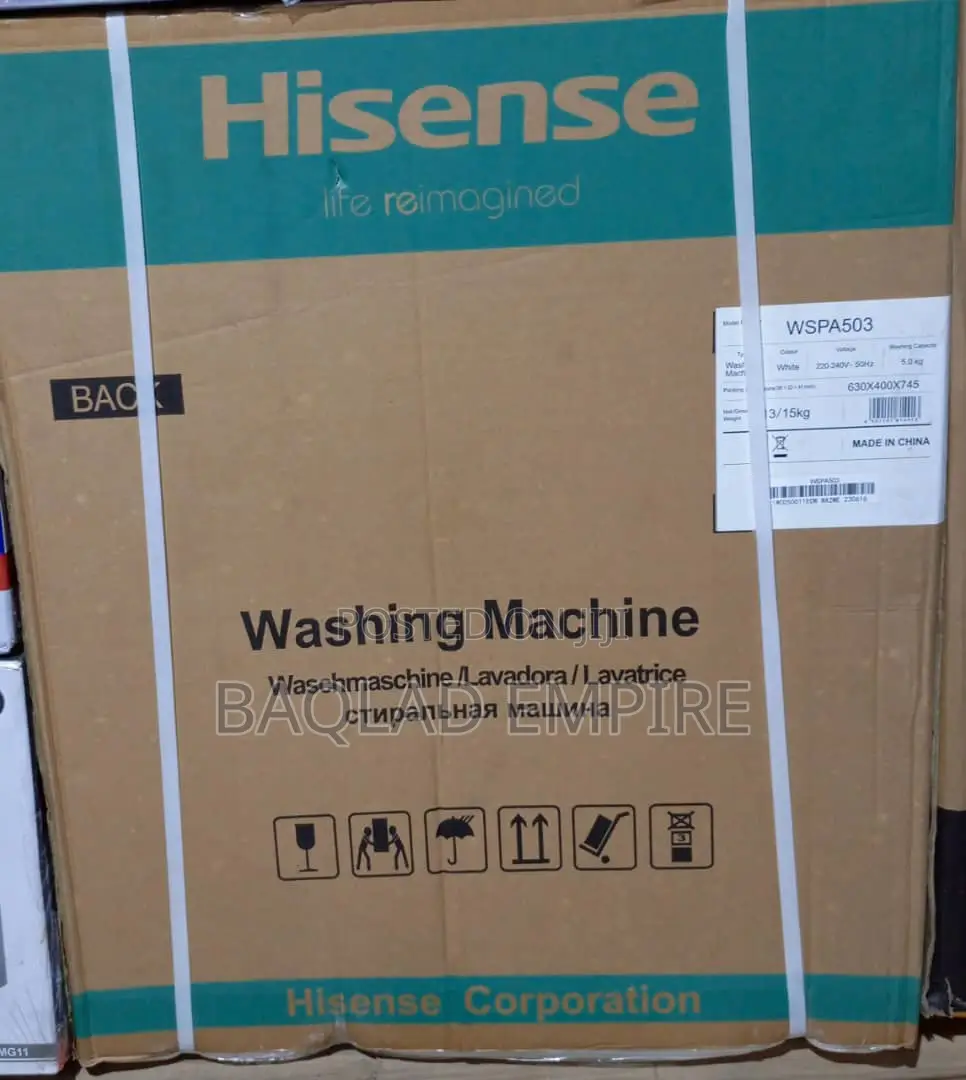 5kg Hisense Twin Tub Washing Machine