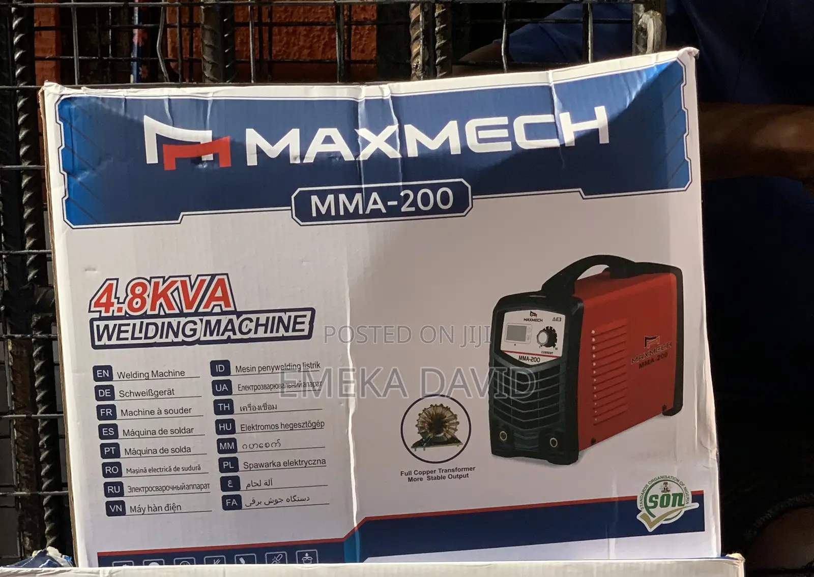 Maxmech Inverter Welding Machine 200 Amps