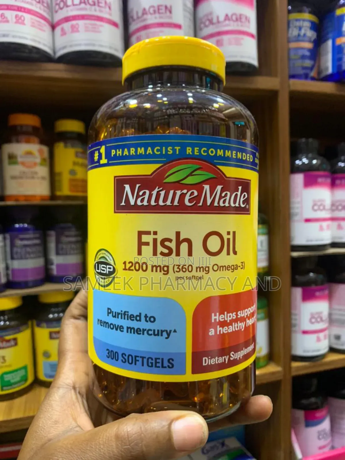 Nature Made Fish Oil-1200mg- 300softgel