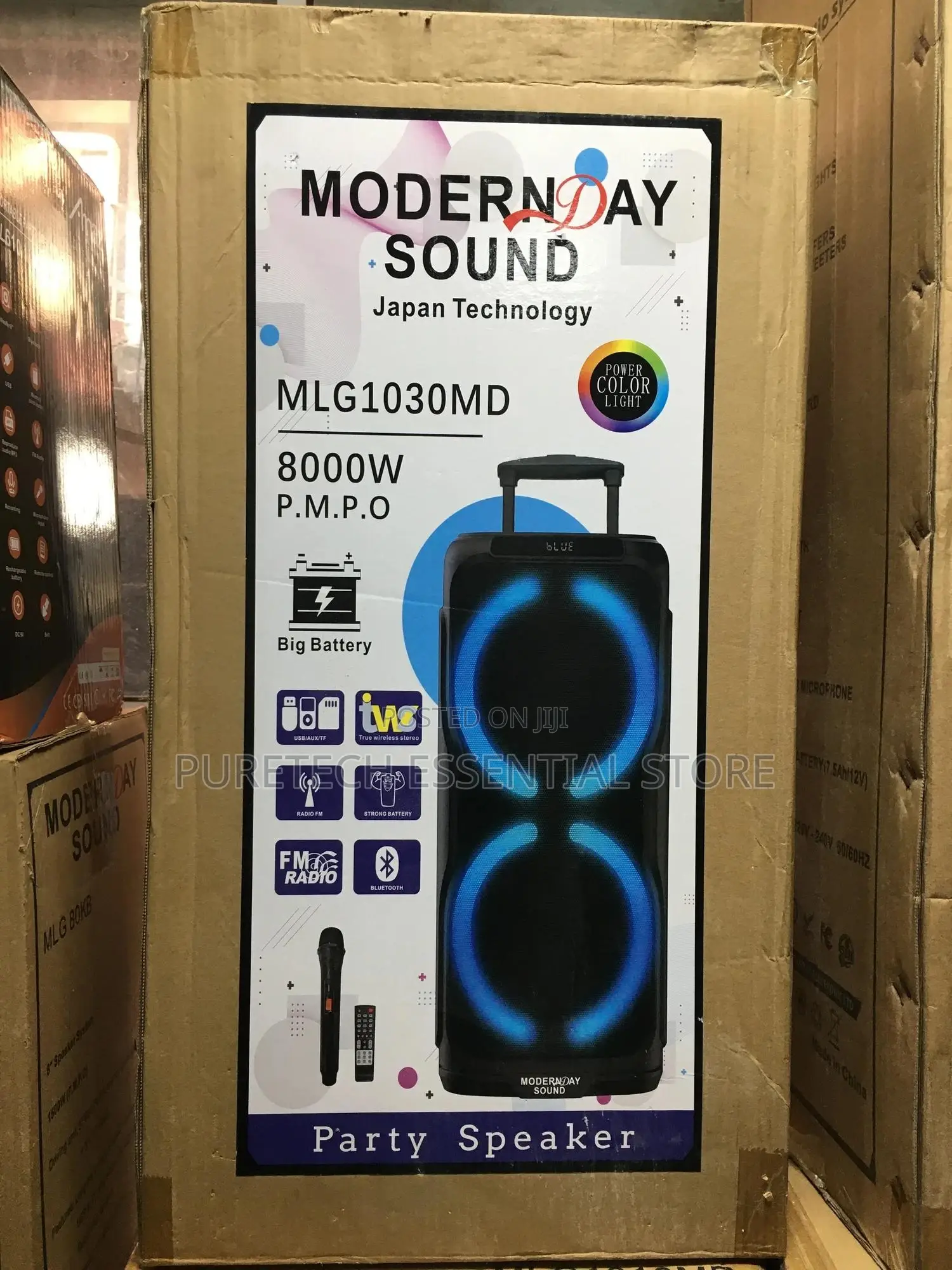 Modern Day Party Speaker MLG1030MD With Mic Phone