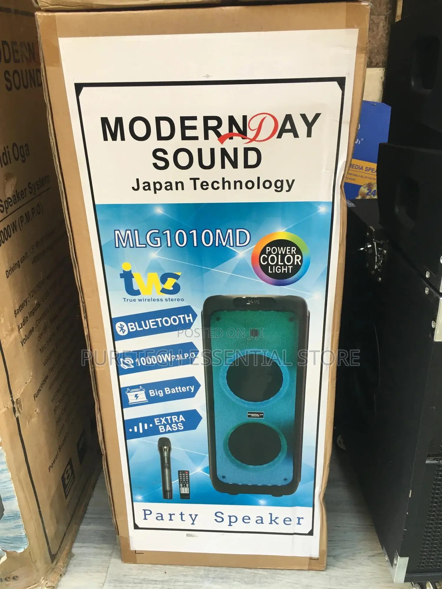 Modernday Sound Party Speaker With Microphone MLG1010MD