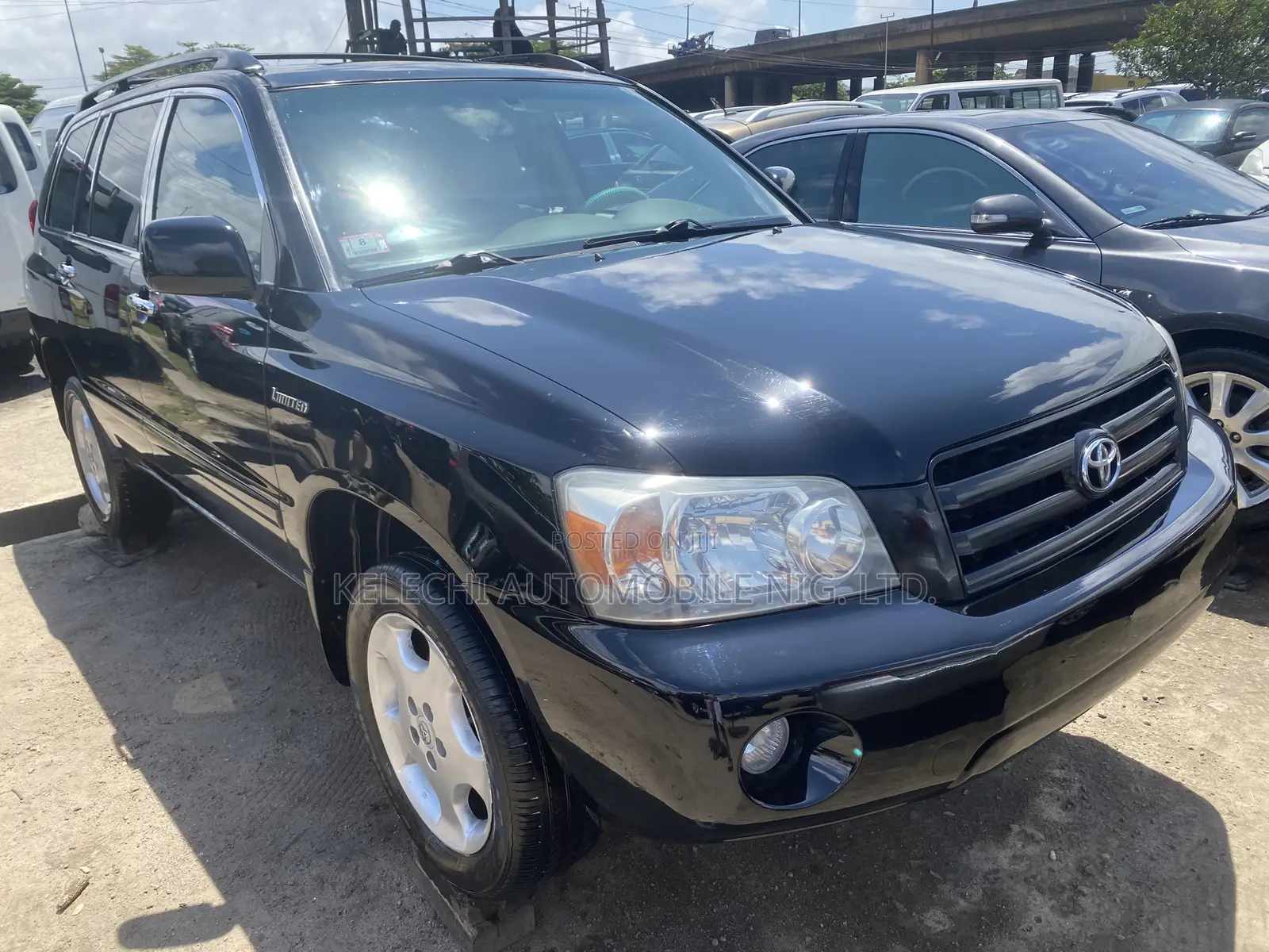 Toyota Highlander V6 4x4 2006 Black