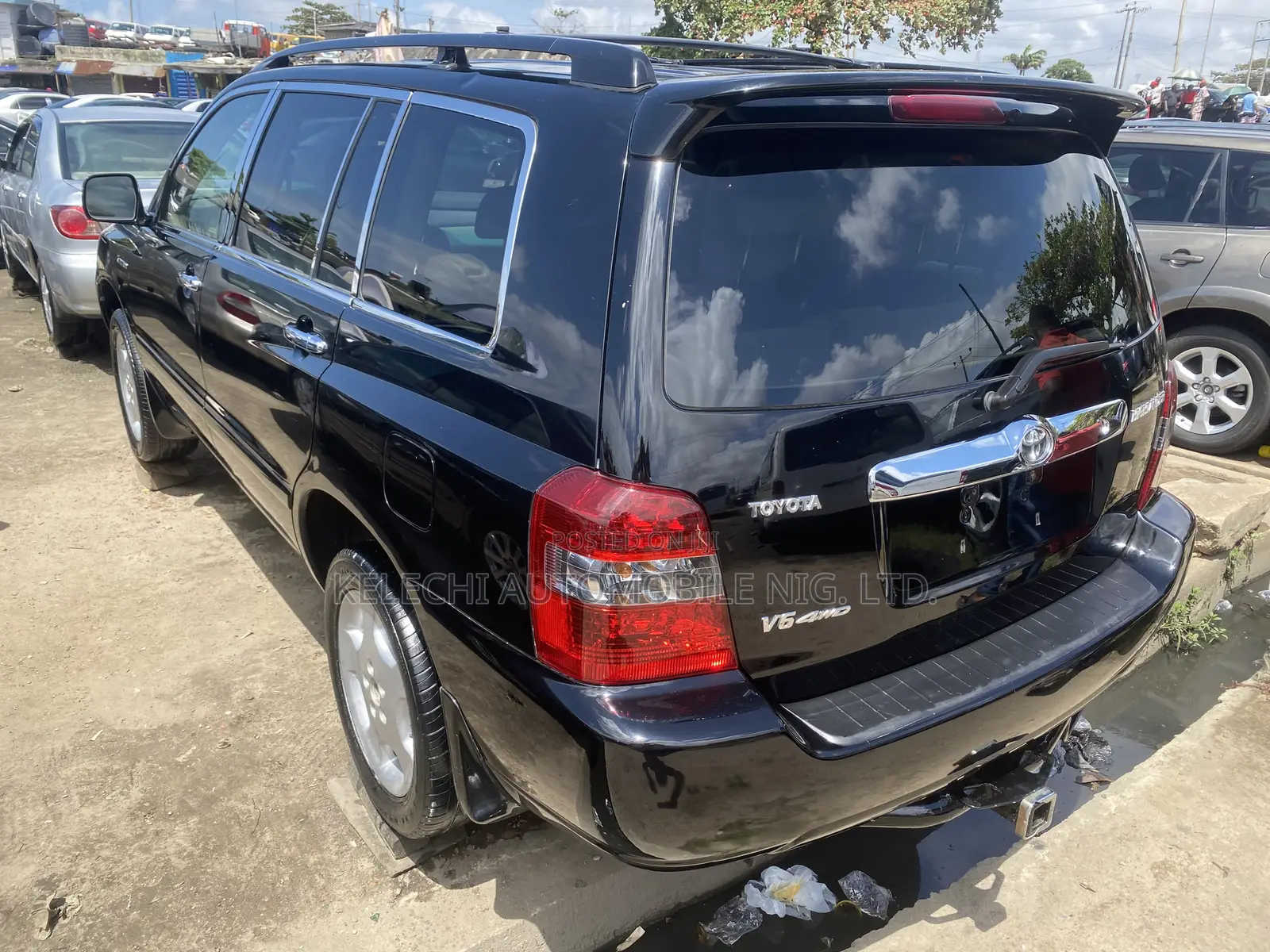 Toyota Highlander V6 4x4 2006 Black
