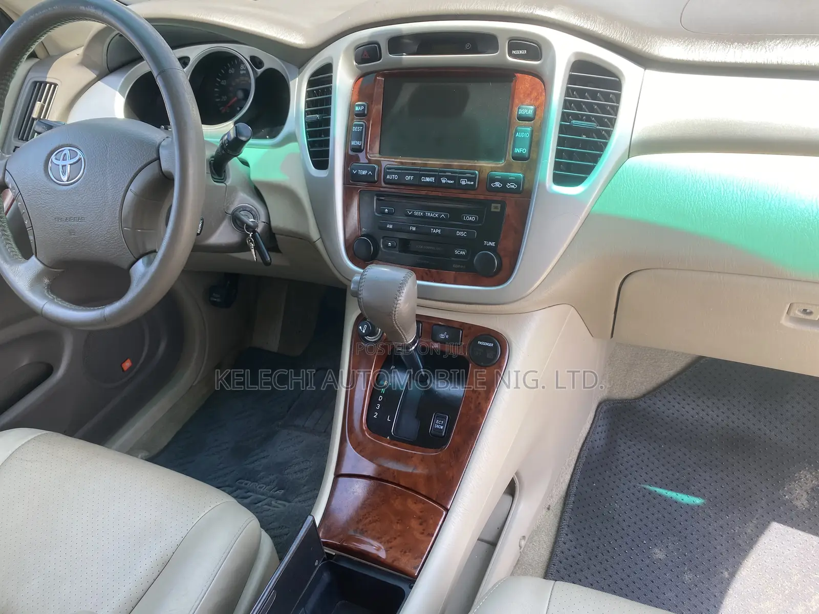 Toyota Highlander V6 4x4 2006 Black