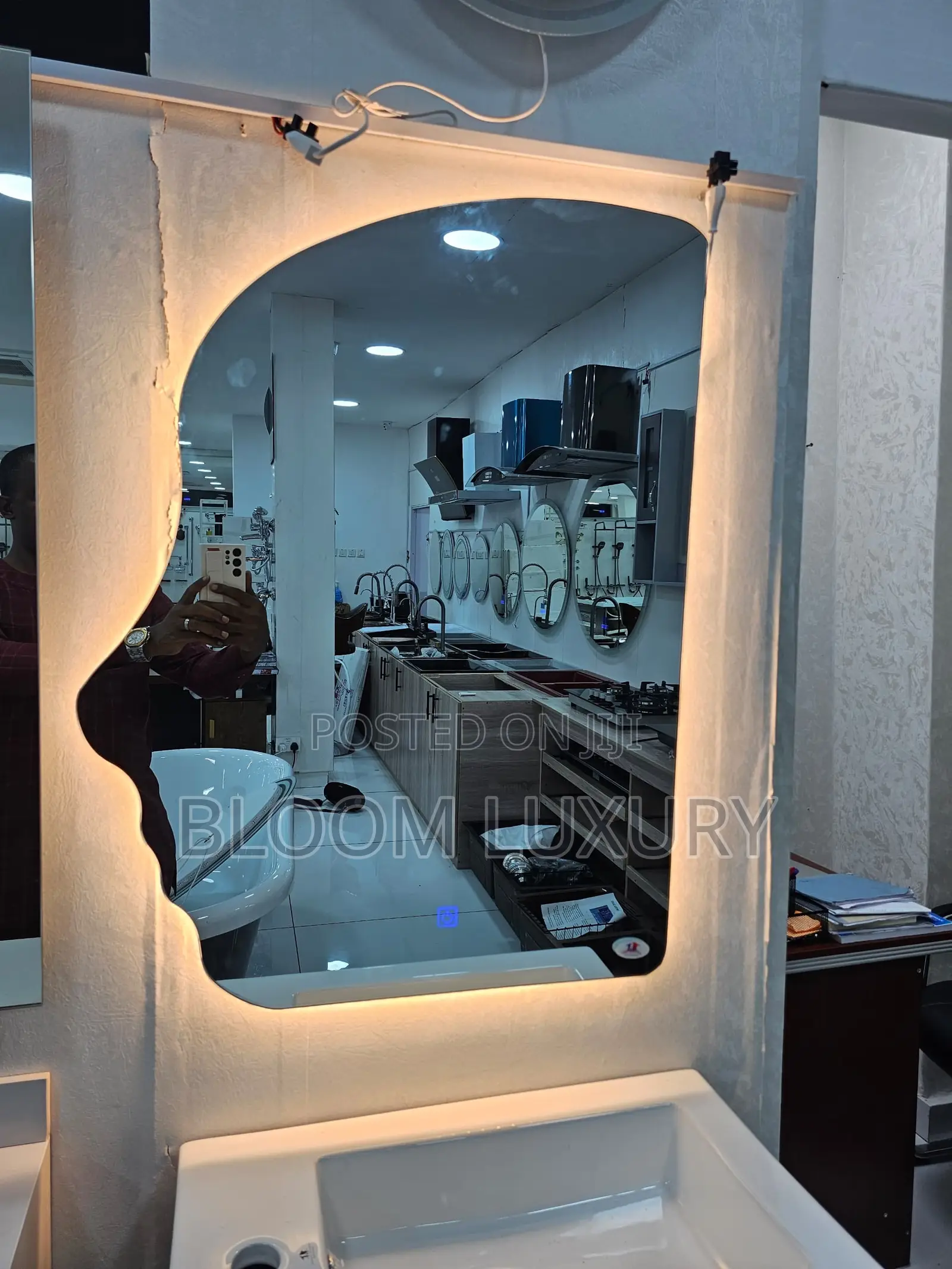 Sweet Soft Touch 3 Color Lighting LED Mirror