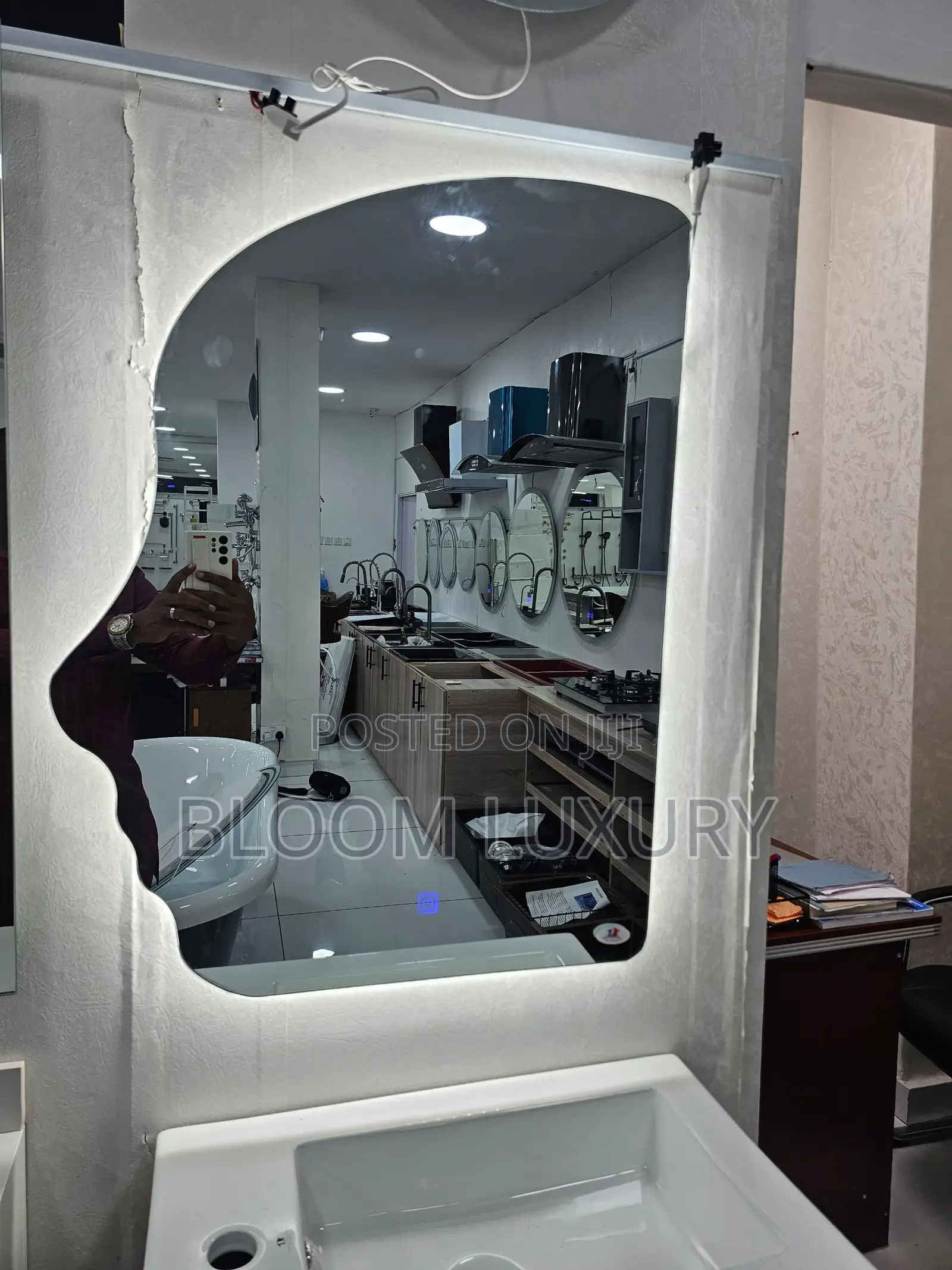 Sweet Soft Touch 3 Color Lighting LED Mirror