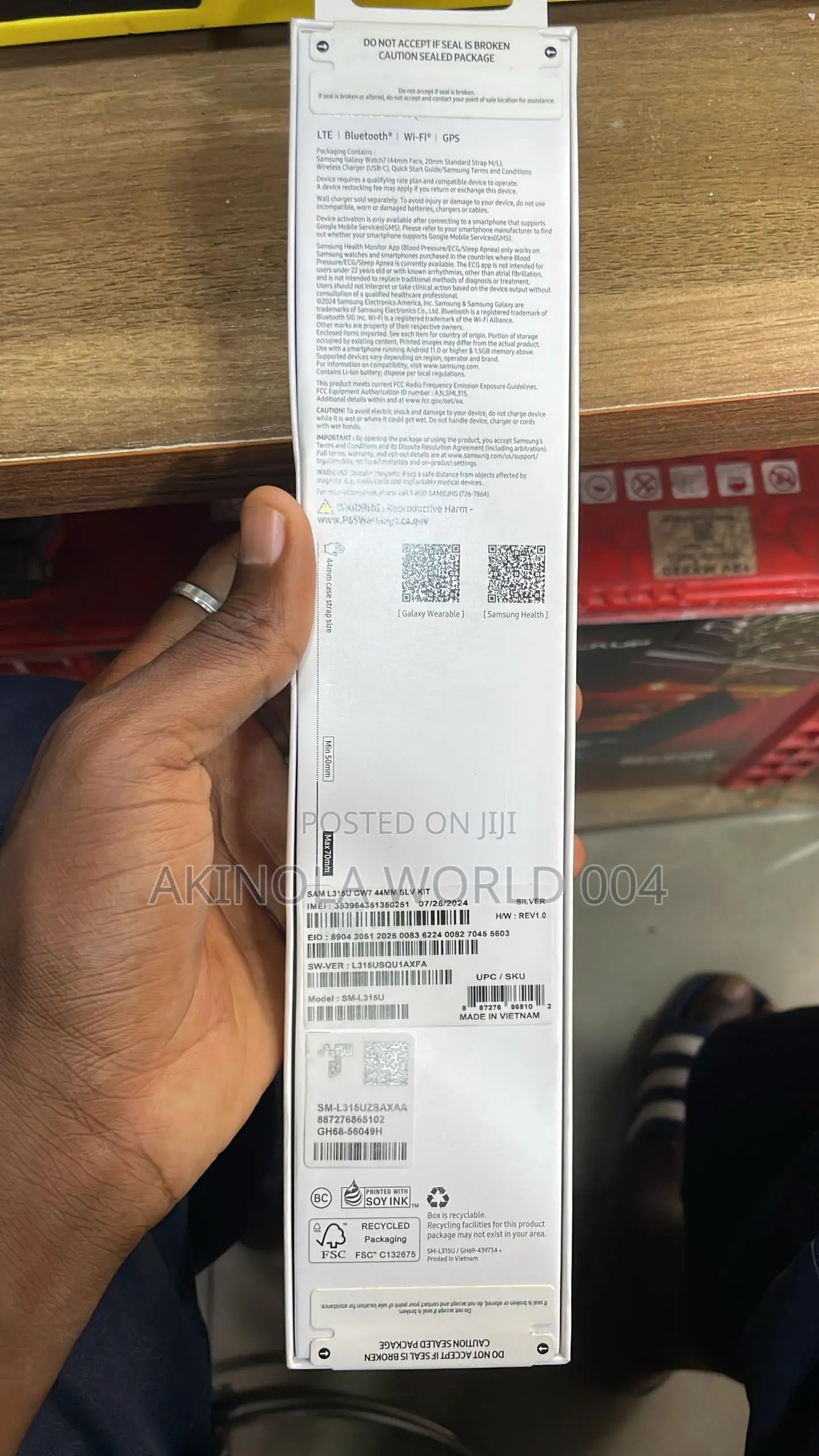 Samsung Watch 7 Brand New Sealed 44mm