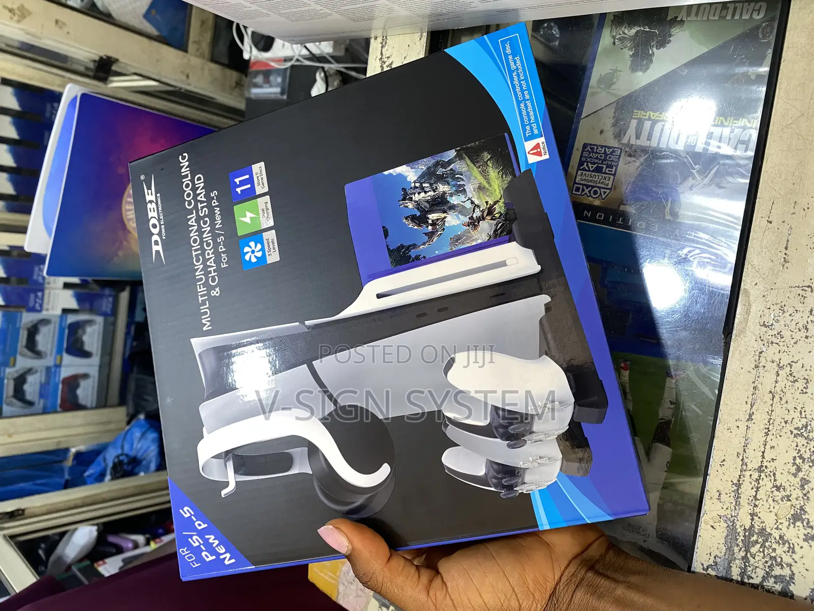 Ps 5 Cooling Stand and Charging Dock